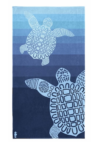 Seahorse Strandtuch »Turtle«, (1 St.), mit Schildkröten Motiv kaufen