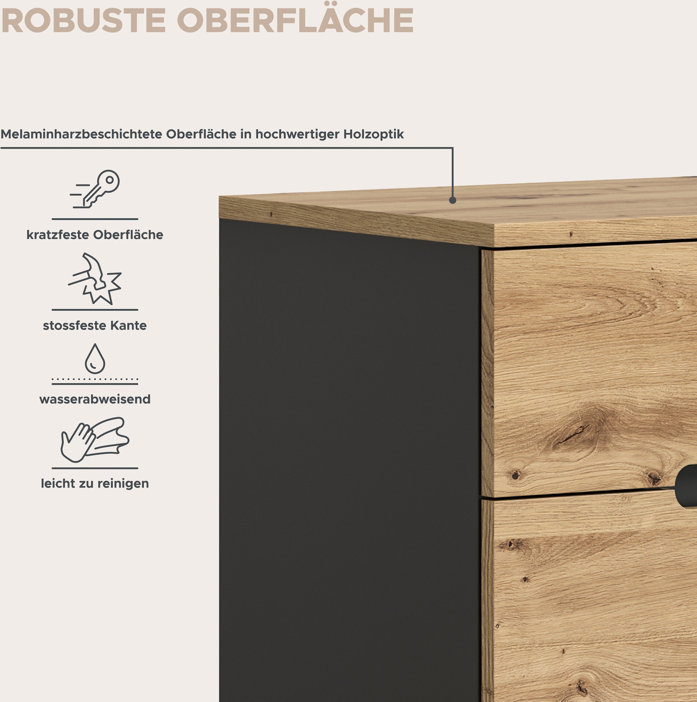 INOSIGN Schuhkommode »REHAT, TOPSELLER!, Breite 80cm, 2 Türen, 1 Schubkasten, 4 Fächer«, Schuhschrank, Kommode, Garderobenschrank, Anrichte