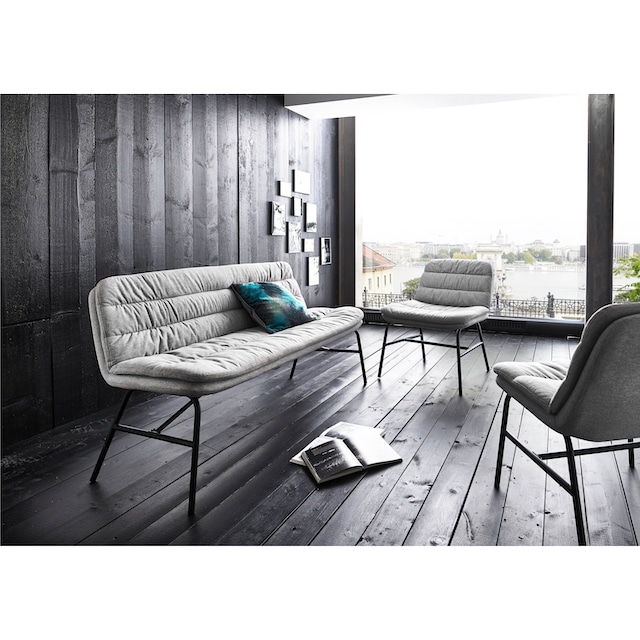 Home affaire Polsterstuhl »Peter«, (Set), 2 St., Feinstruktur, moderner  Stuhl mit breiter und tiefer Sitzfläche online kaufen | Jelmoli-Versand