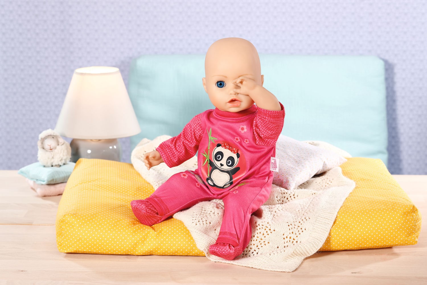 Zapf Creation® Puppenkleidung »Dolly Moda, Strampler mit Panda, 43 cm«