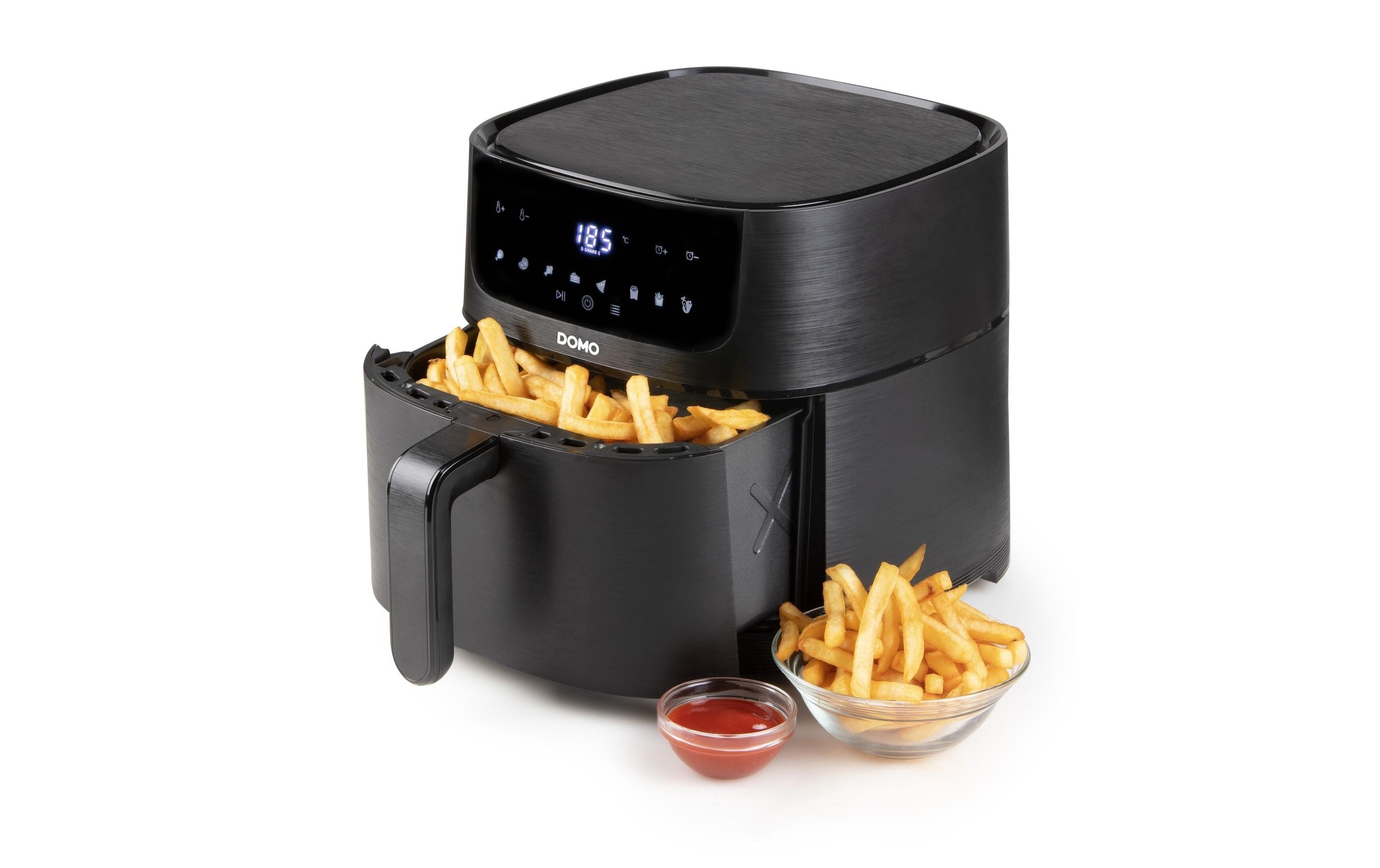 Domo Heissluftfritteuse »DO539FR 45413 kg, Schwarz« 1500 W