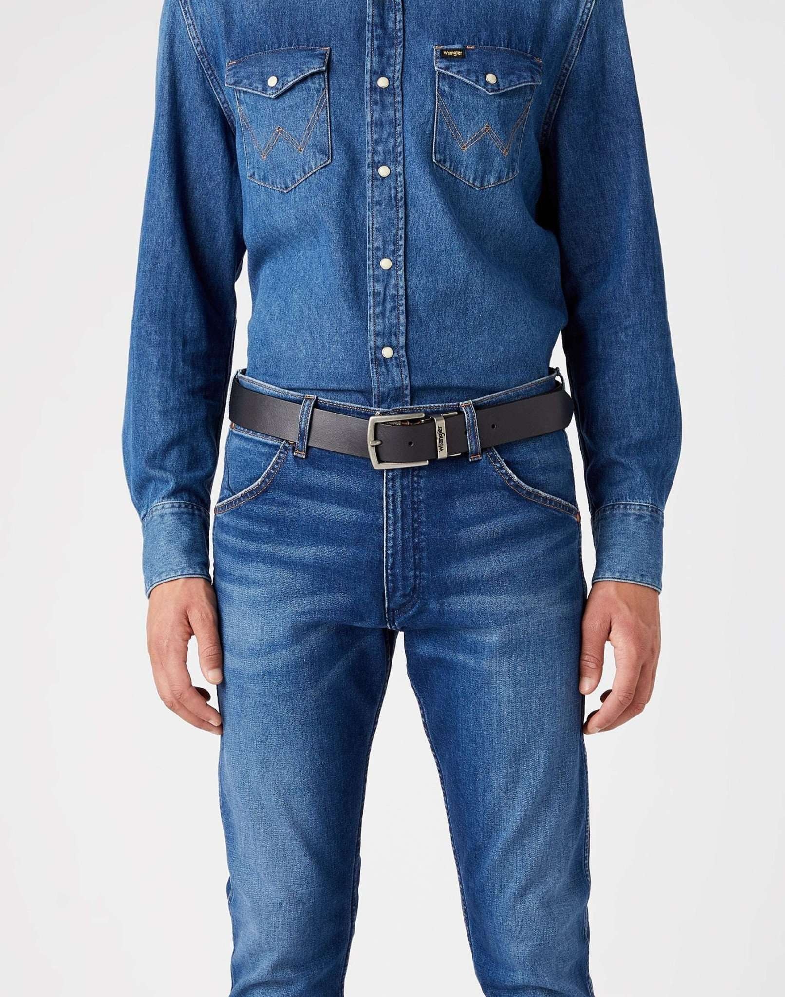 Wrangler Hüftgürtel »WRANGLER Gürtel 2Sided«