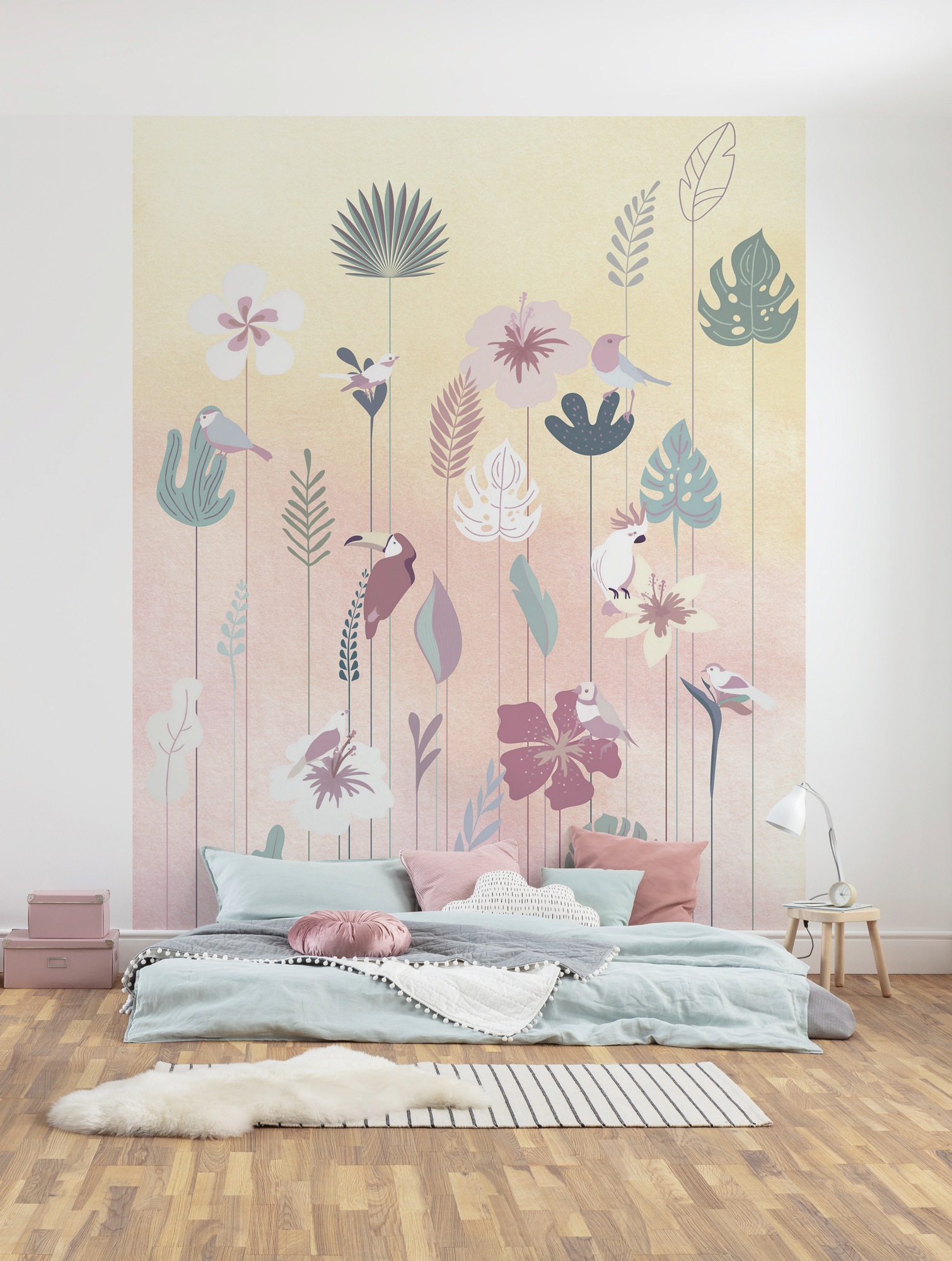 Komar Vliestapete »Digitaldruck Vlies - Rio - Grösse 200 x 250 cm«, bedruckt, Wohnzimmer, Schlafzimmer
