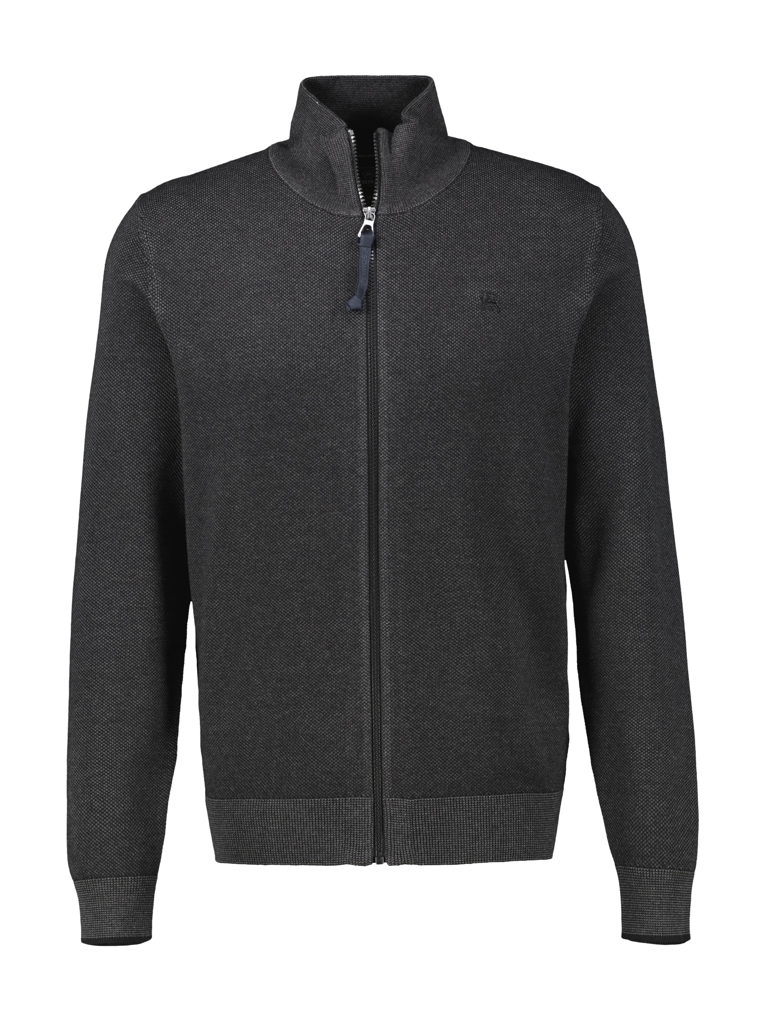 LERROS Strickfleecejacke, ohne Kapuze, mit Reissverchluss