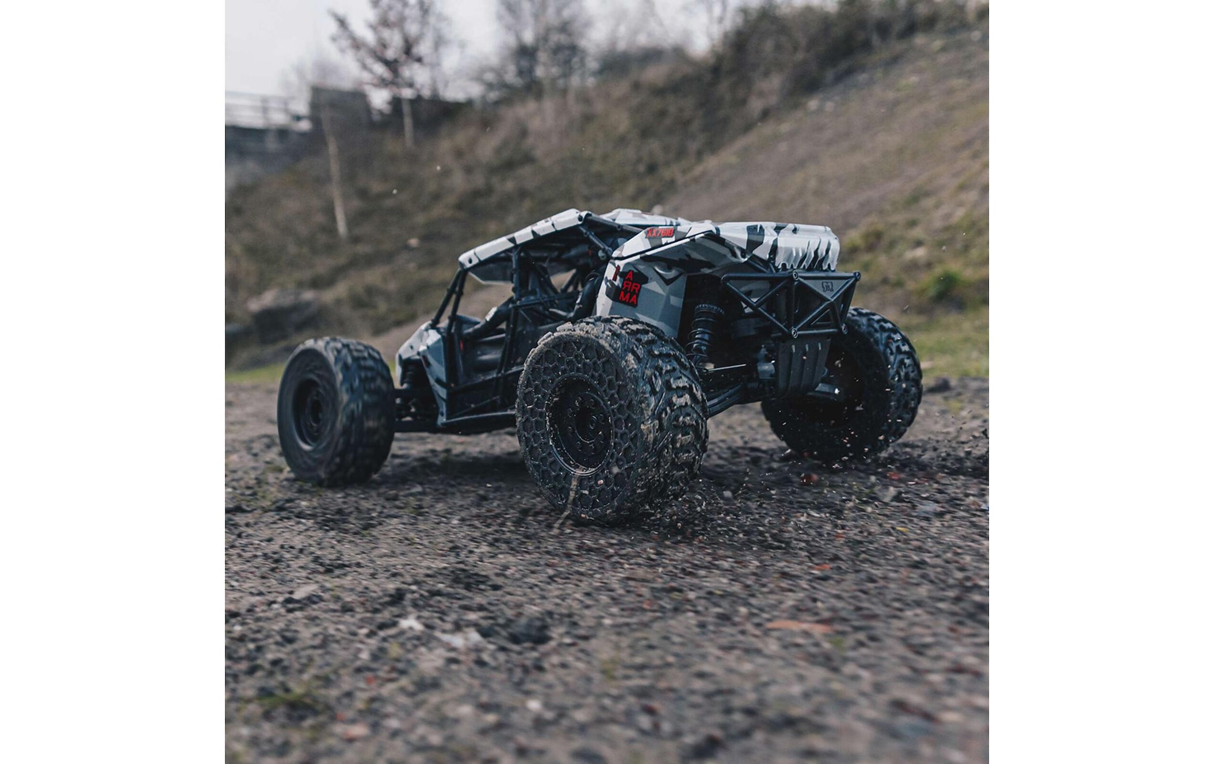 Modellauto »Arrma Fireteam 6S 4WD, Weiss«