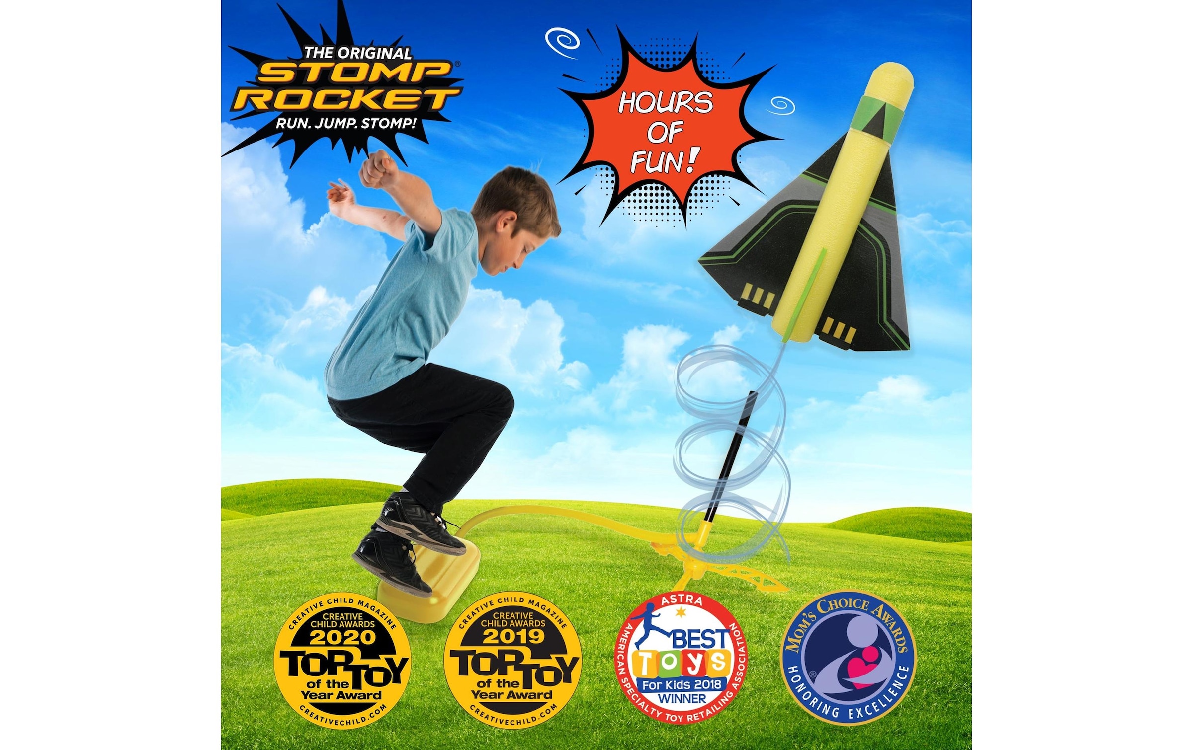 Stomp Rocket Flug-Drache »Rocket Flugzeuge«