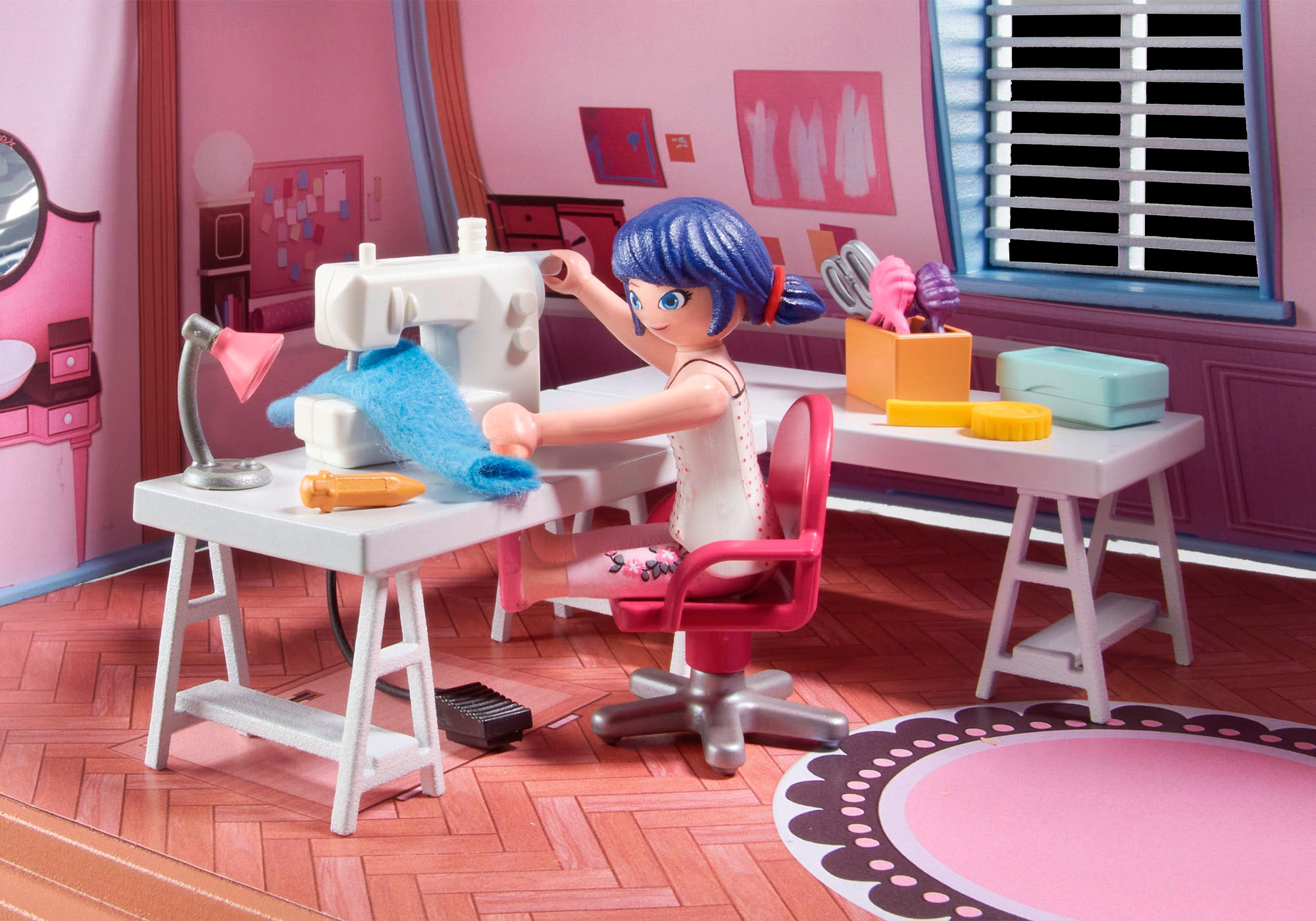 Playmobil® Konstruktions-Spielset »Miraculous: Marinettes Loft (71334), Miraculous«, (73 St.), Made in Europe