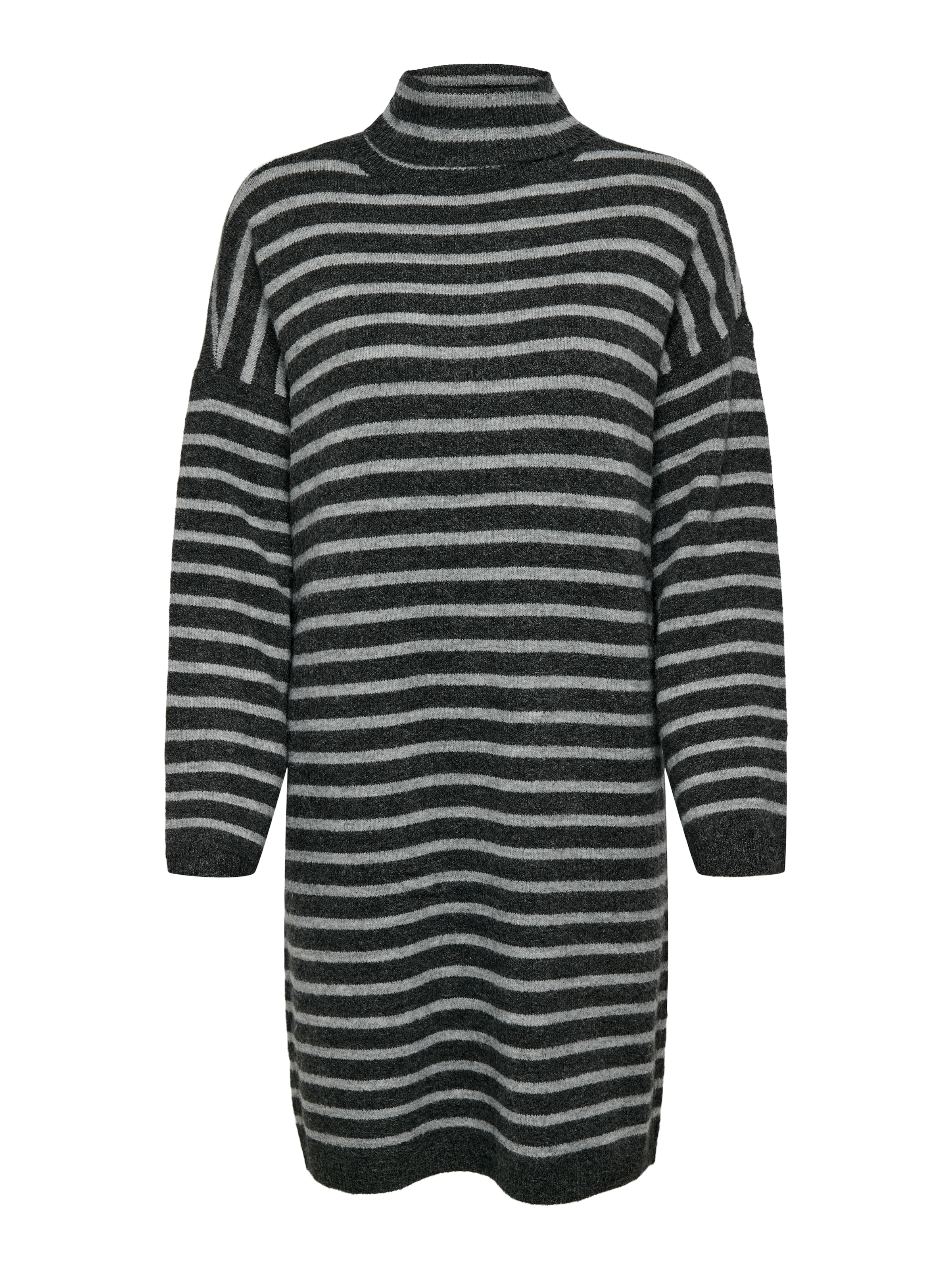 ONLY Strickkleid »ONLTALIO LS STRIPE ROLLNECK DRESS BF KNT«