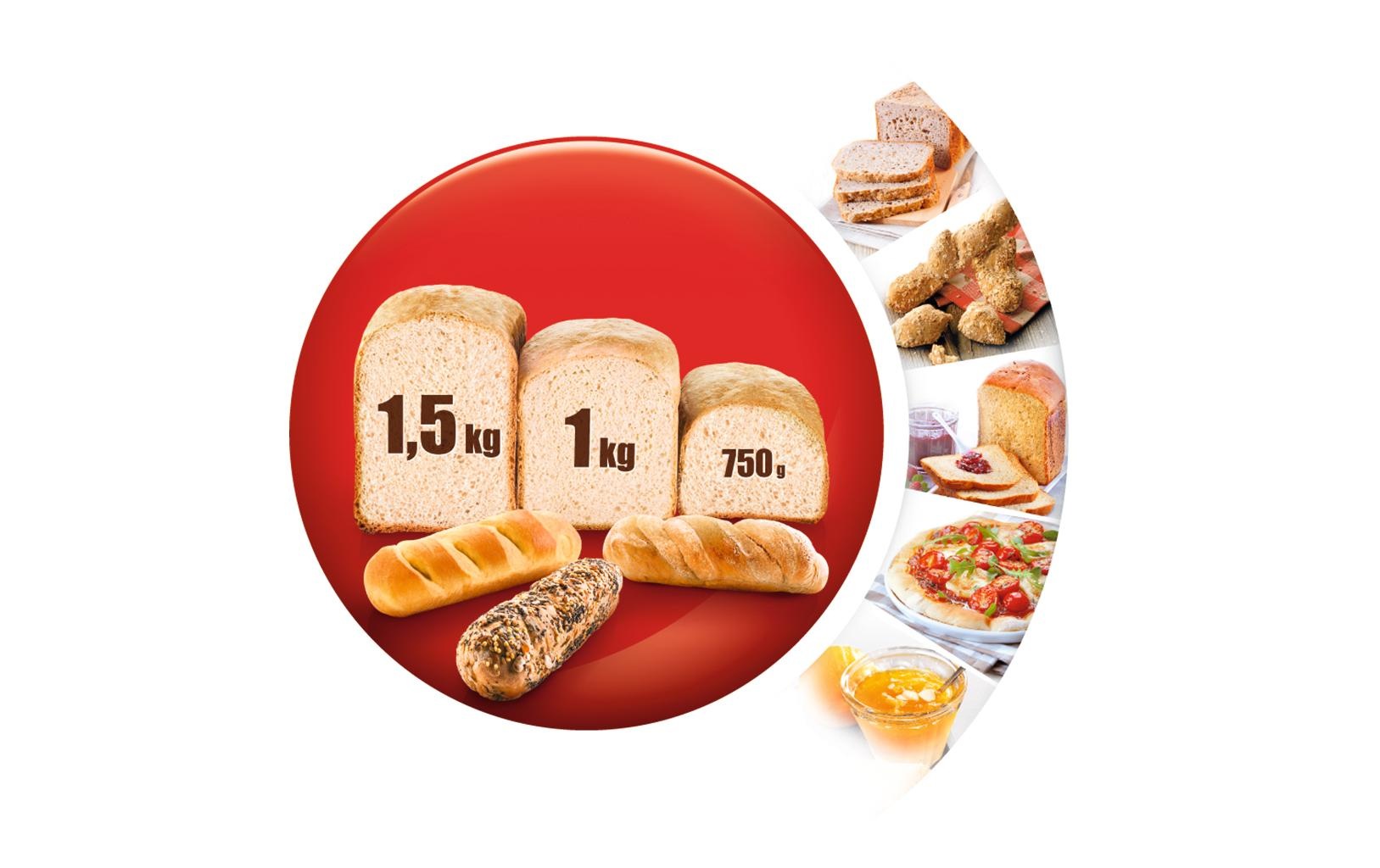 Moulinex Brotbackautomat »Bread Baguette«, 1600 W