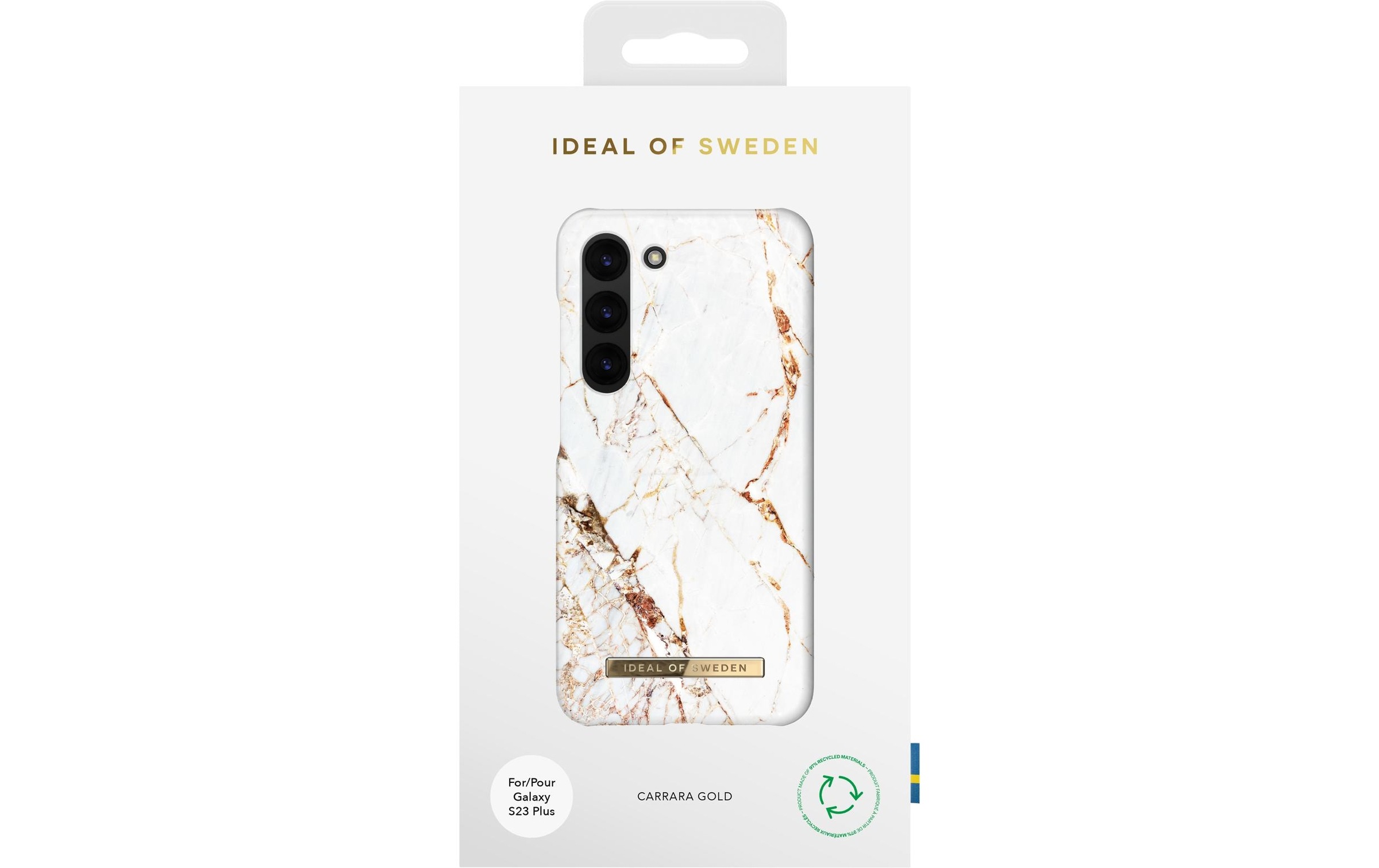 iDeal of Sweden Smartphone-Hülle »Carrara Goldfarben Galaxy S23+«