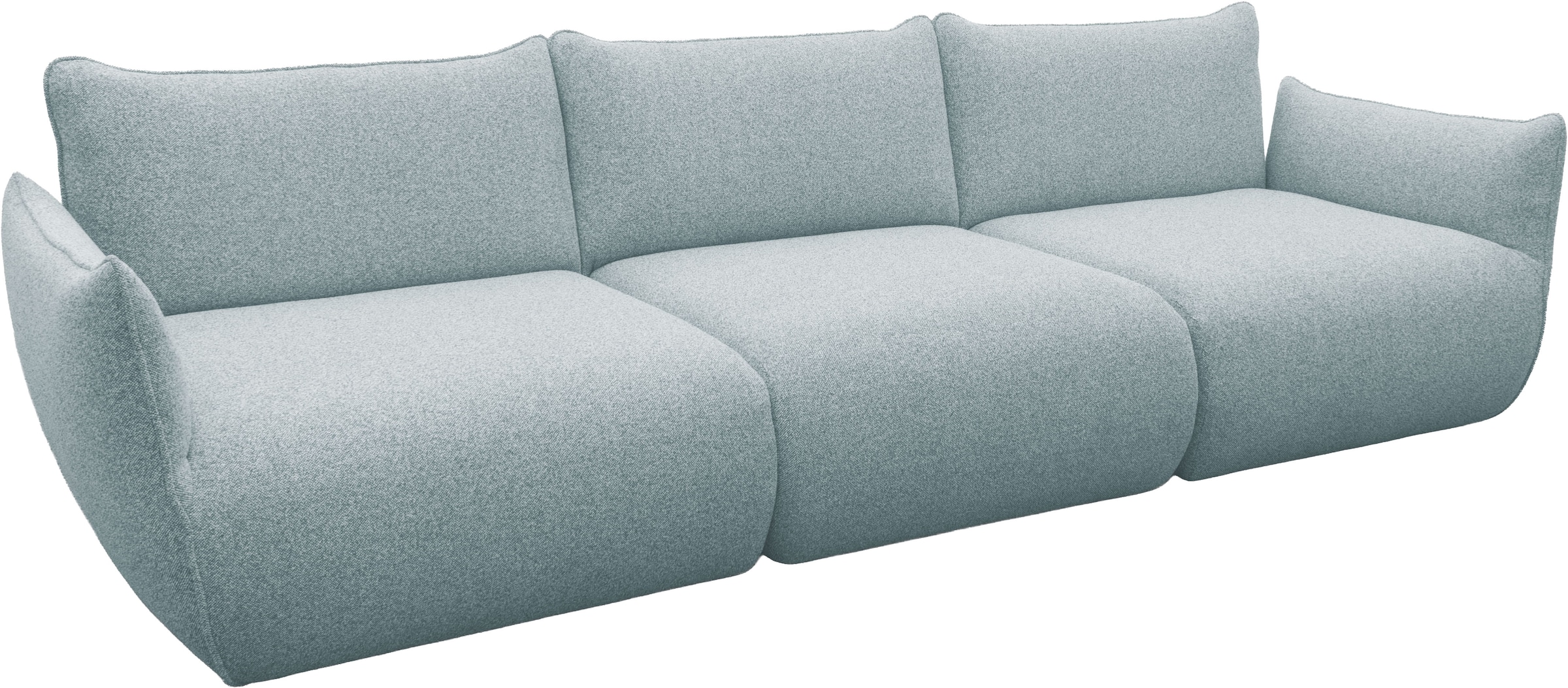 DOMO collection Big-Sofa »Bristol in 2 Breiten, Taschenfederkern für hohen Sitzkomfort«, Breite 276cm. Pflegeleichter Strukturstoff