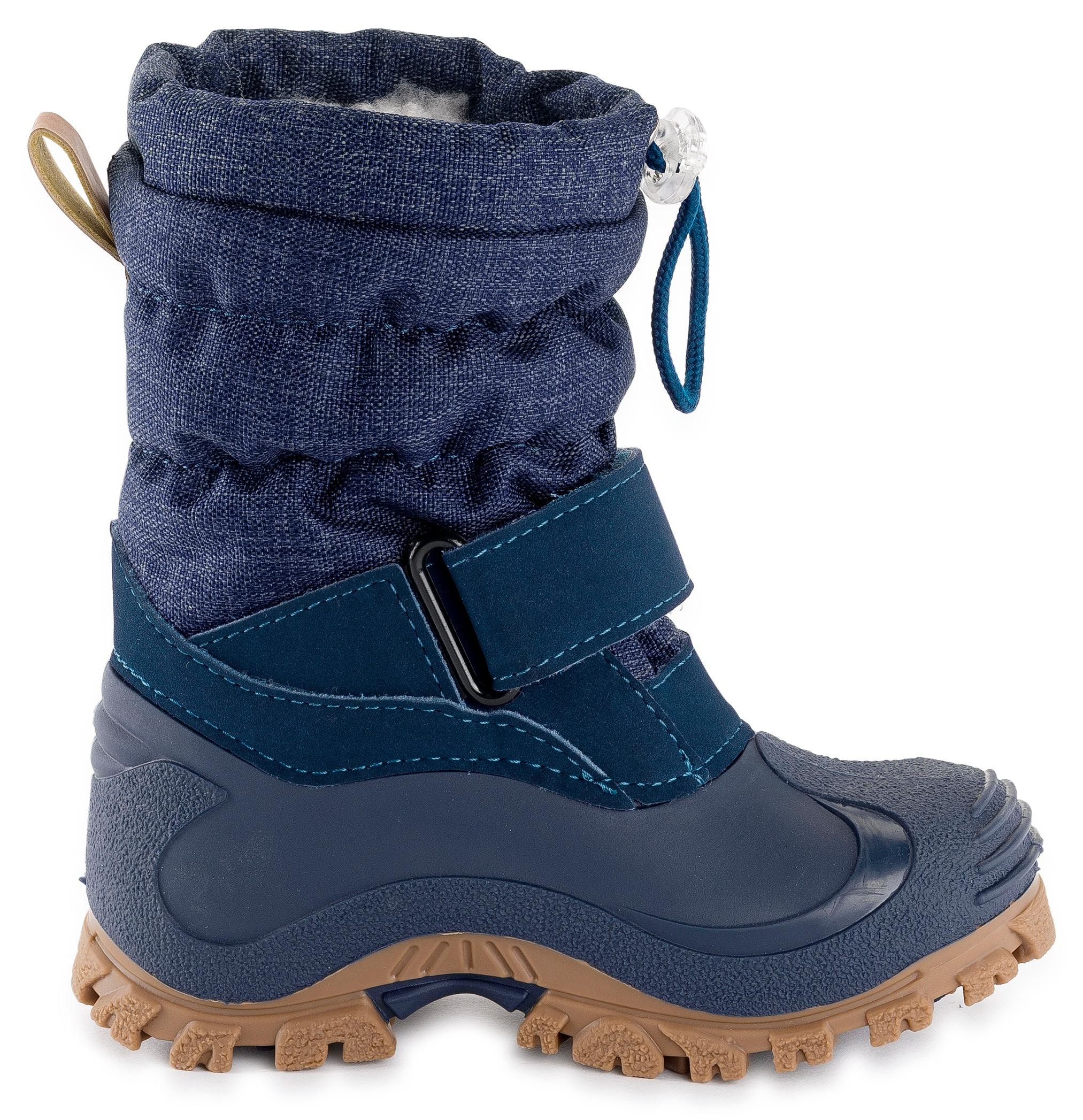 Lurchi Snowboots »Finn«, Winterboots mit Schurwolle, Grössenschablone zum Download