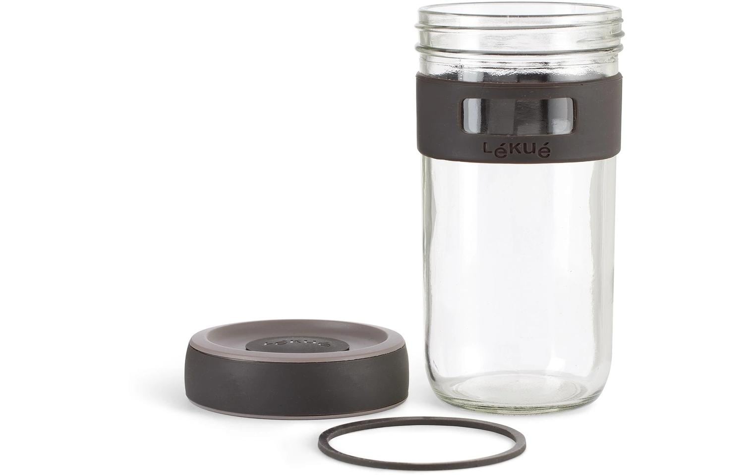Vorratsglas "Lékué 0.7 l, Glas, 2 Stück"