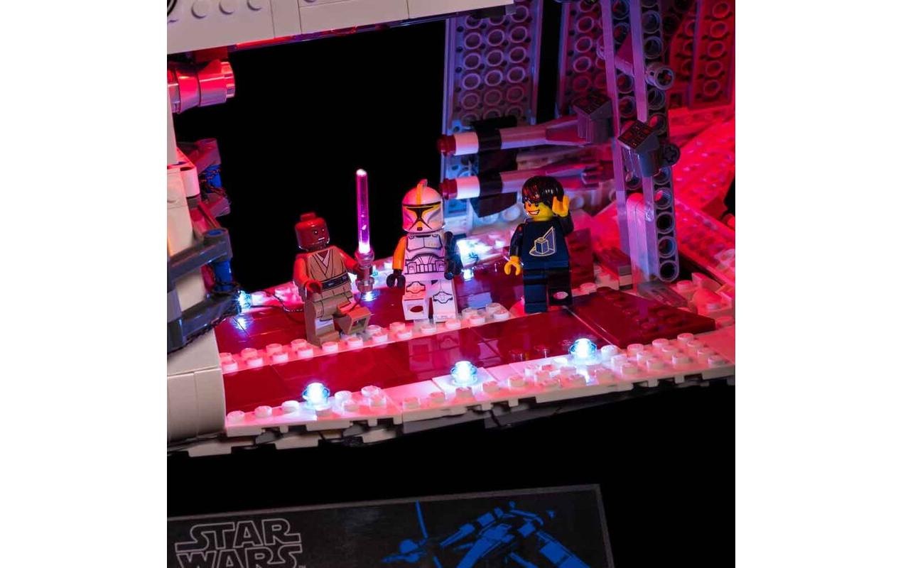 Konstruktionsspielsteine »LED LEGO Star Wars Republic Gunship«, (59 St.)