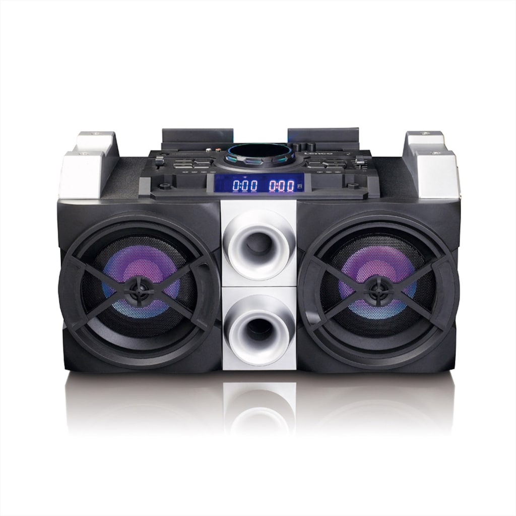 Lenco Portable-Lautsprecher »Lenco Verstärker mit Mixer PMX-150, Bluetooth«