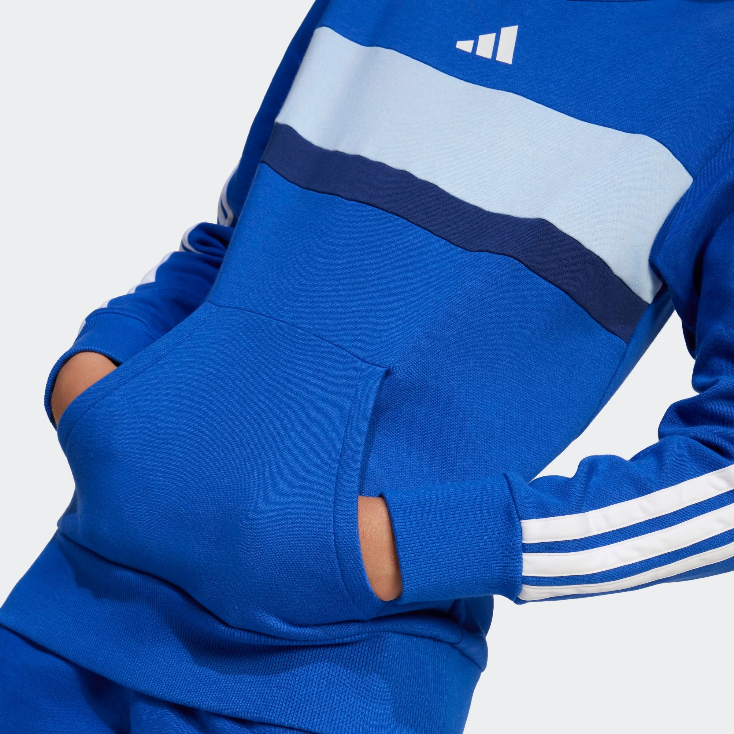 adidas Sportswear Kapuzensweatshirt »J 3S TIB FL HD«