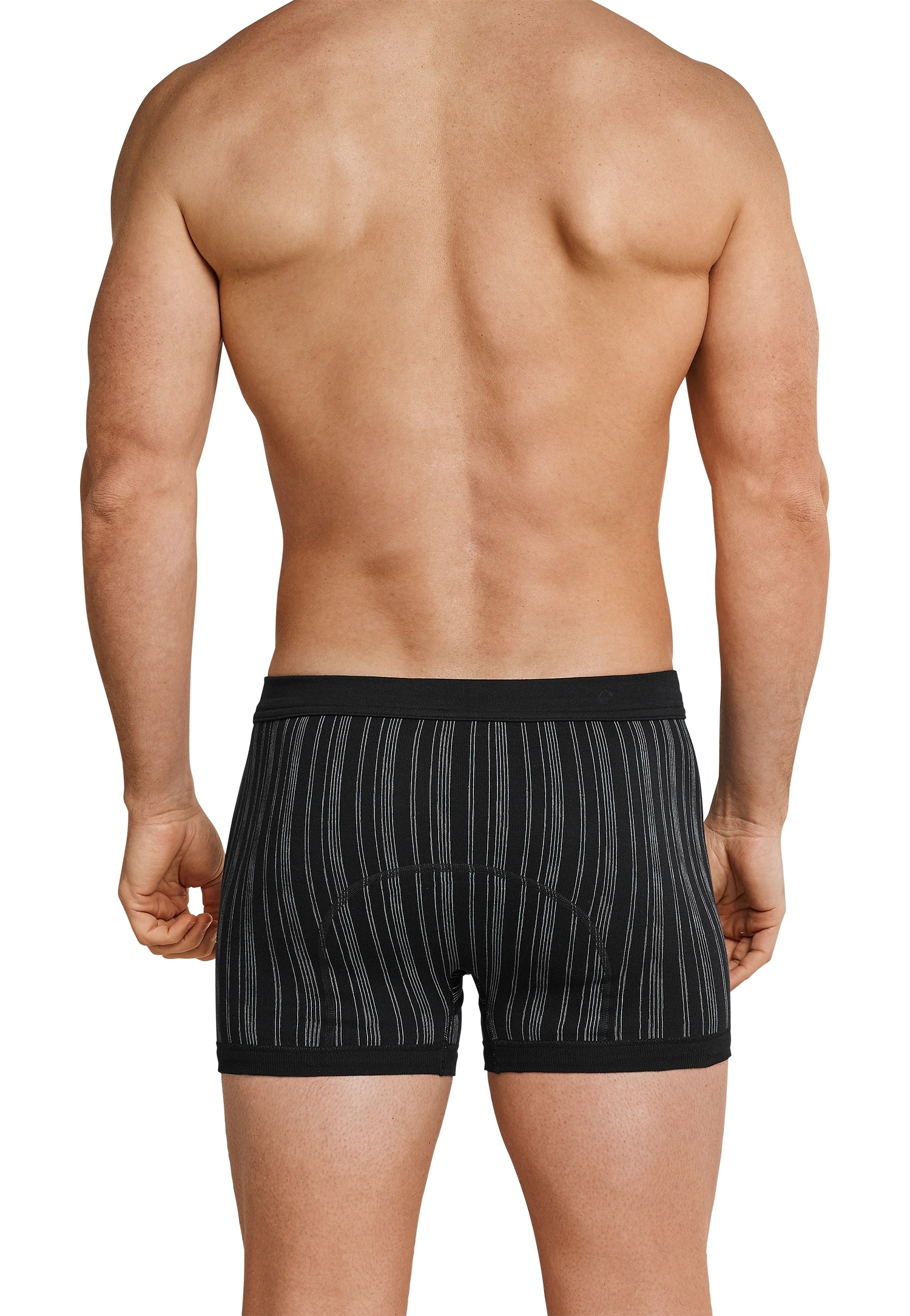 Schiesser Boxershorts »Original Classics«, (2er Pack), mit Eingriff, gestreift