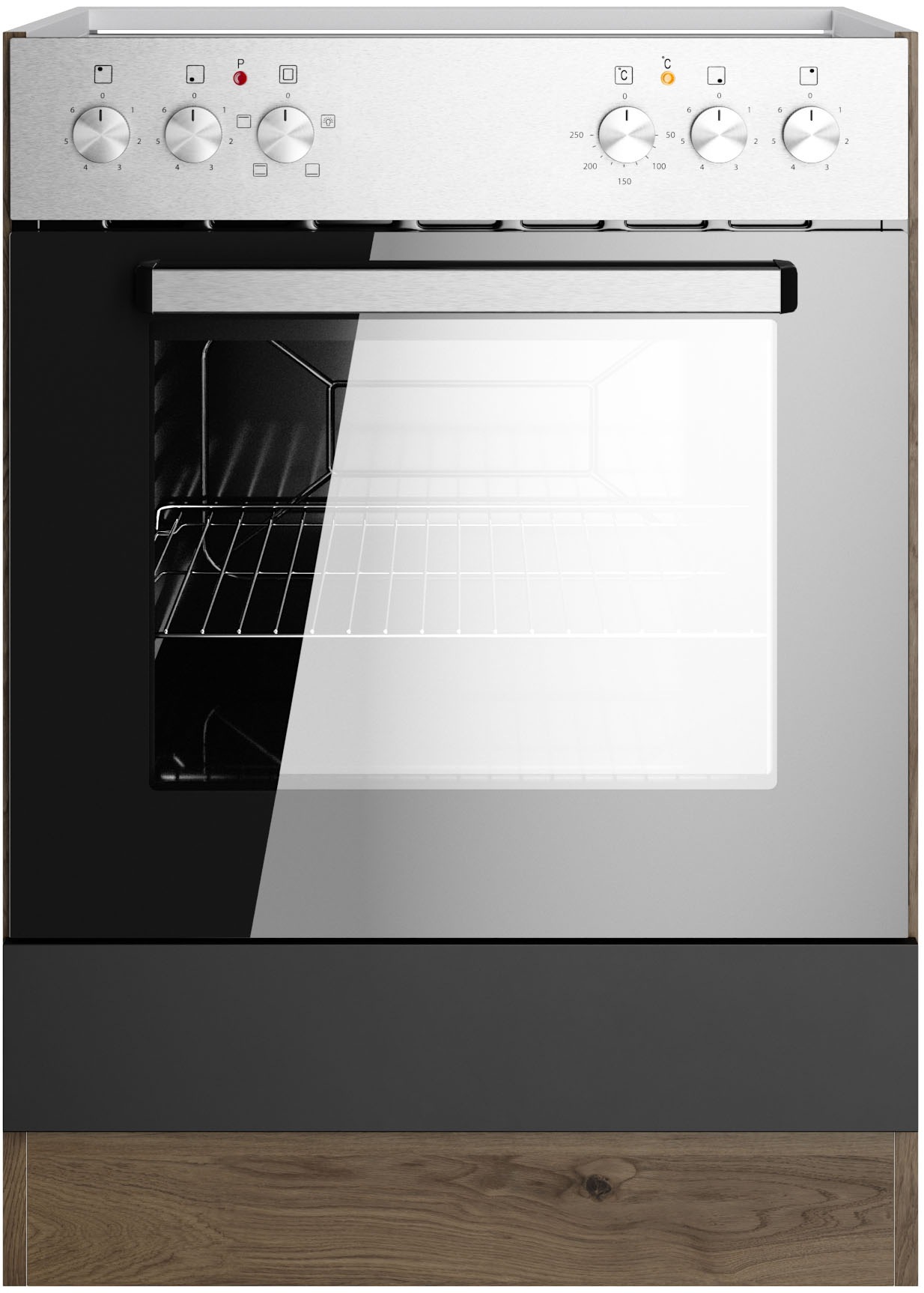 wiho Küchen Herdumbauschrank "Elba" Breite 60 cm
