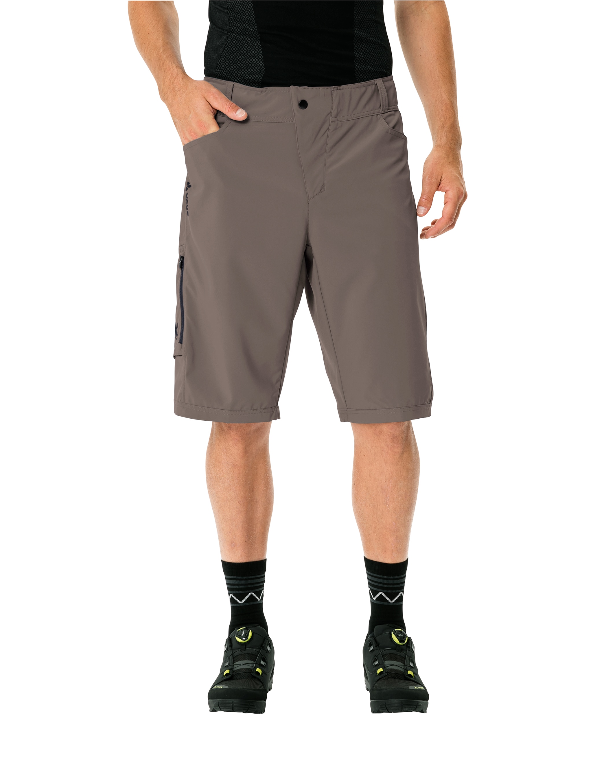 Radhose »MEN'S LEDRO SHORTS«, mit kontrastfarbenen Details