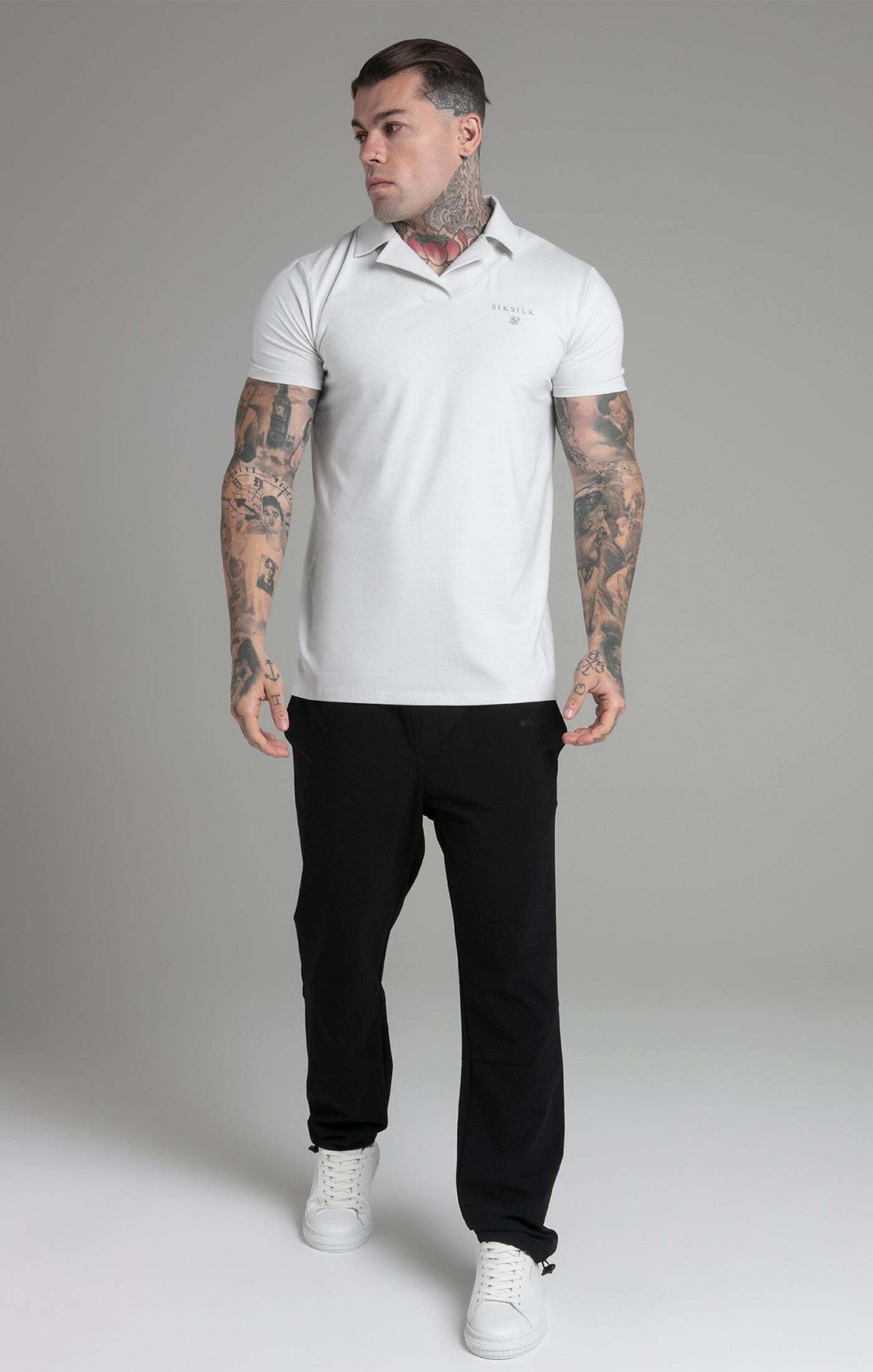 Siksilk Poloshirt »Siksilk Polos Smart Revere Polo«