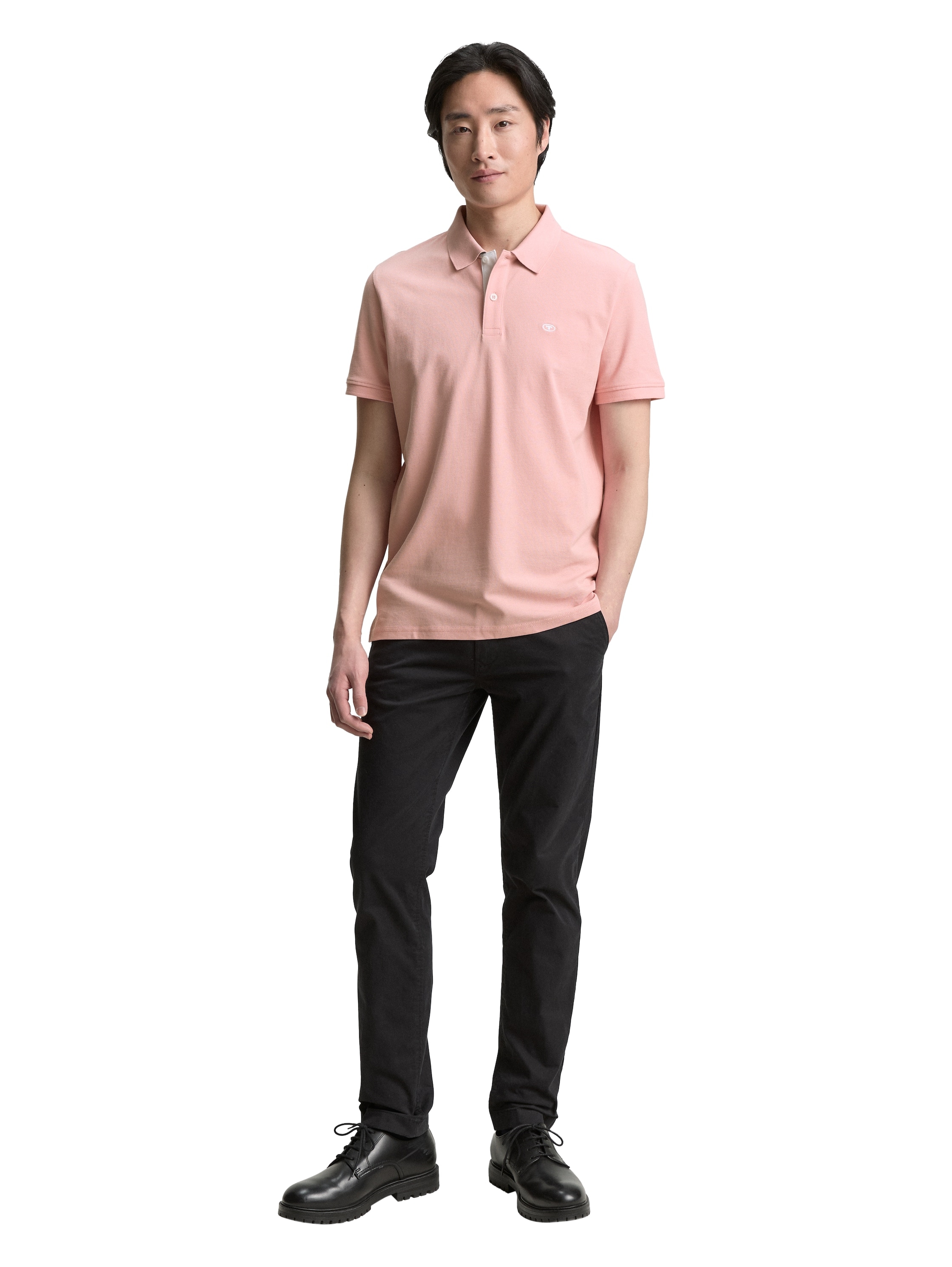 TOM TAILOR Poloshirt, mit Knopfleiste und Logo