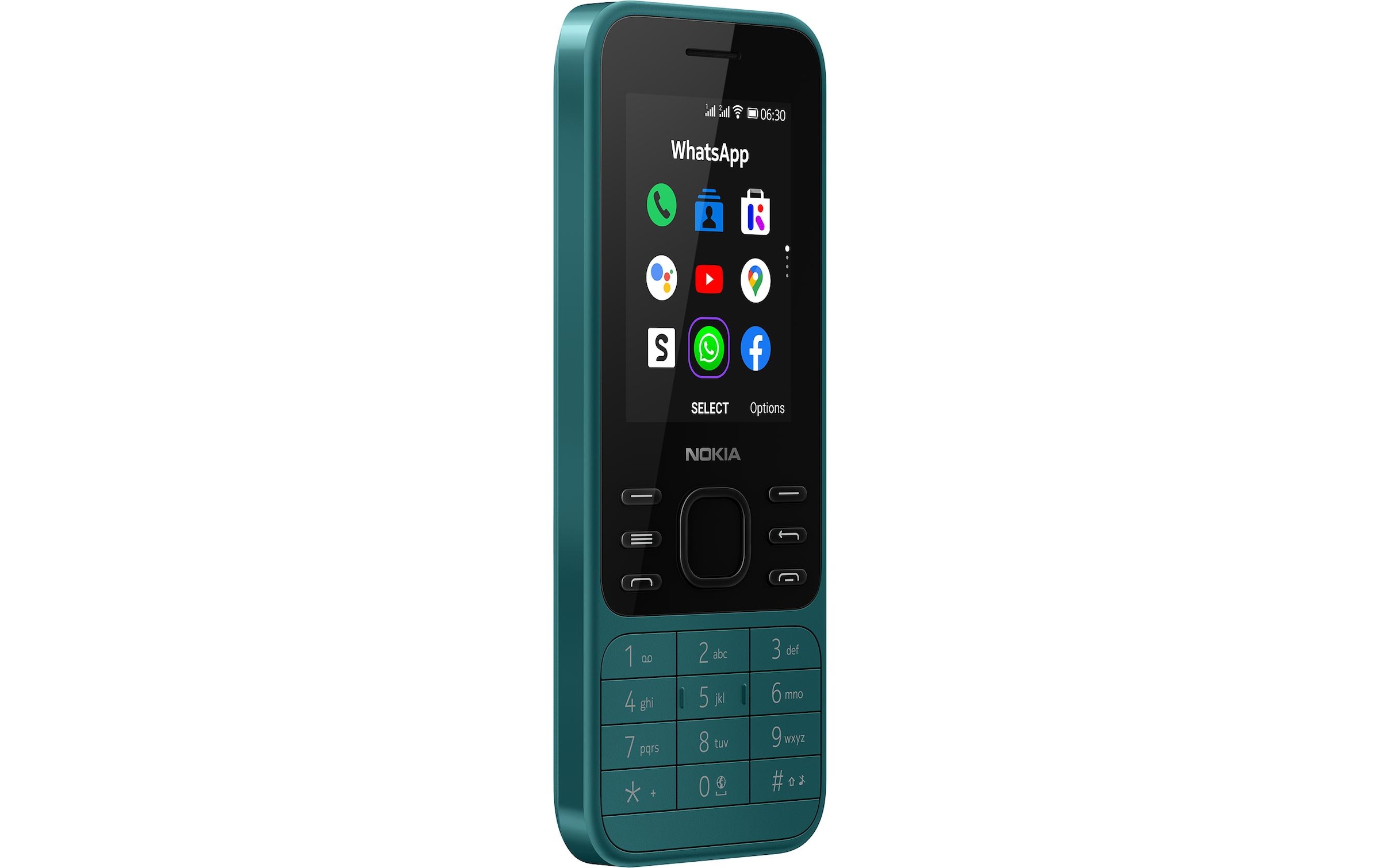 Nokia Smartphone »6300, 4G Cyan Green«, grün