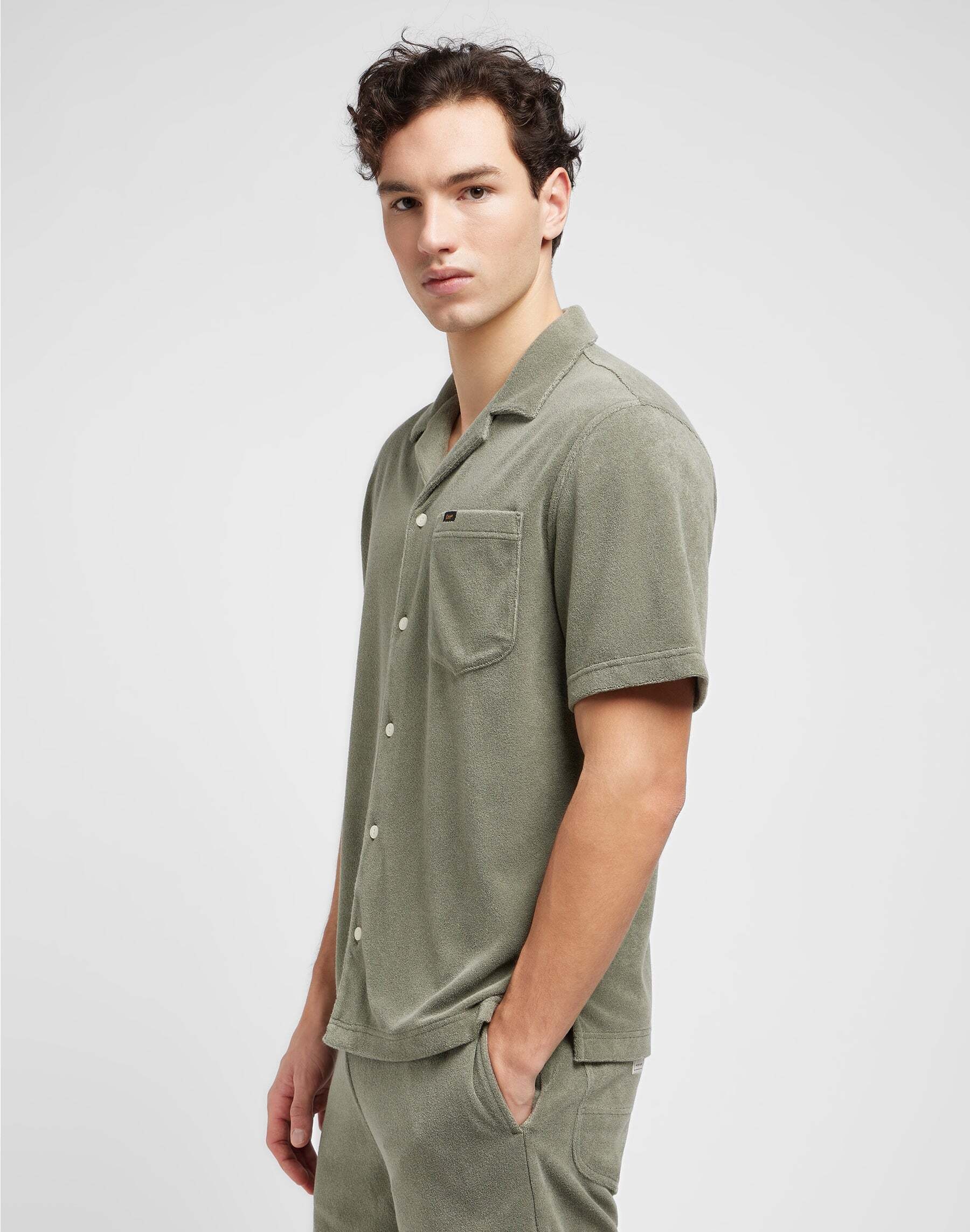 Lee® Kurzarmhemd »LEE Hemden Knit Camp Shirt«