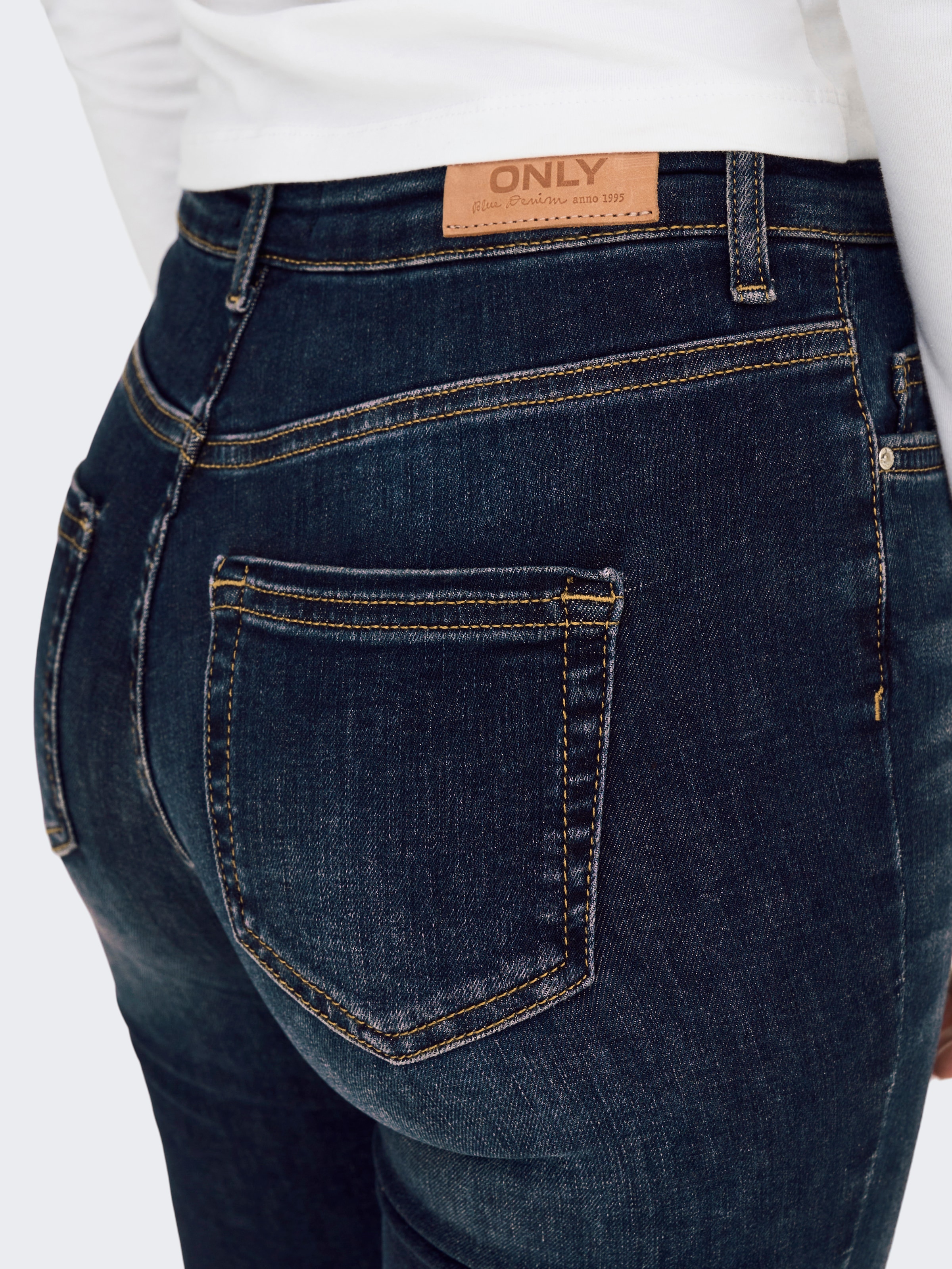 ONLY Skinny-fit-Jeans »ONLBLUSH MID SK ANKLE RW DNM DOT245 NOOS«
