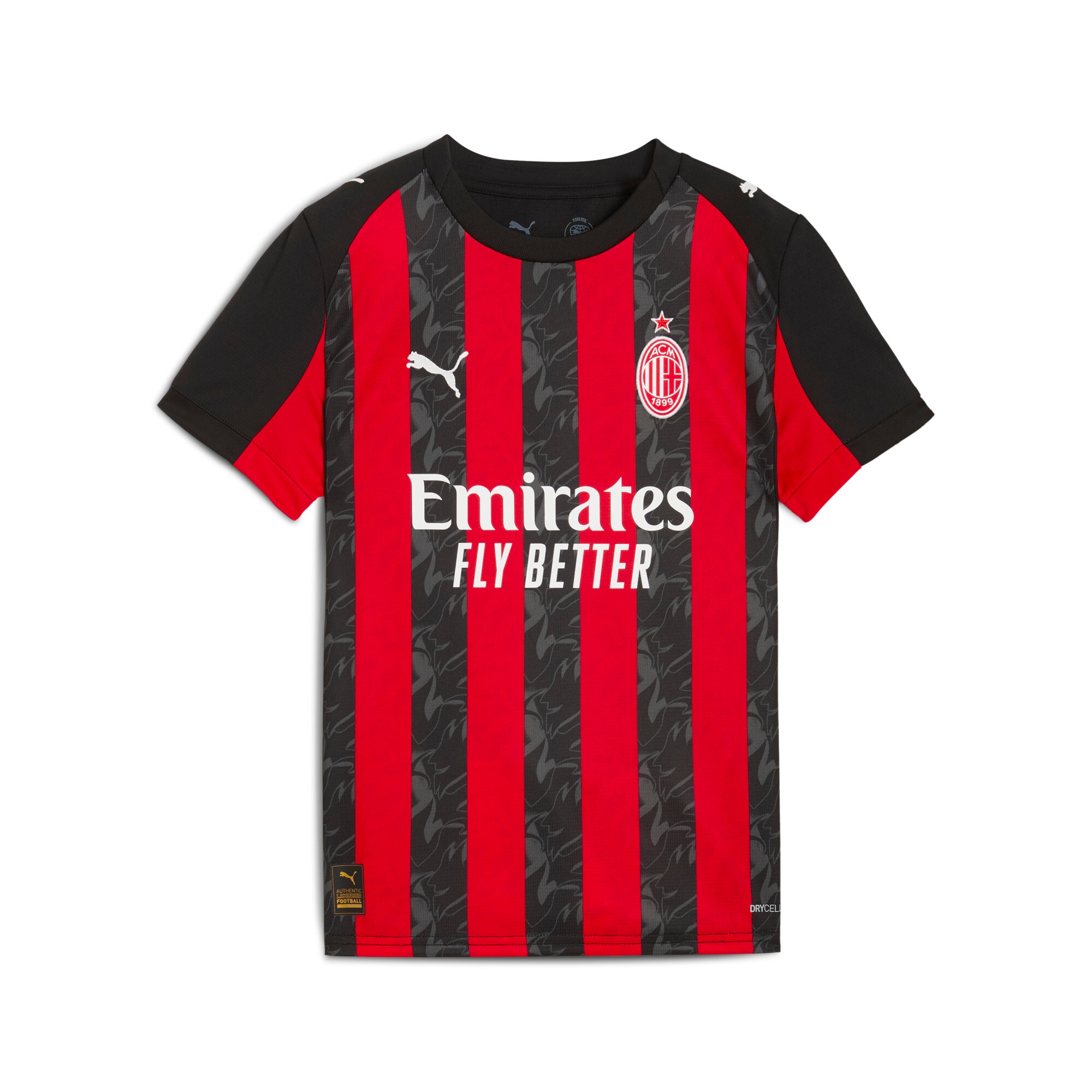 PUMA Trainingstop »ACM HOME JERSEY REPLICA JR« für Jugendliche, sportlicher Stil, Kurzarm, Rundhalsausschnitt