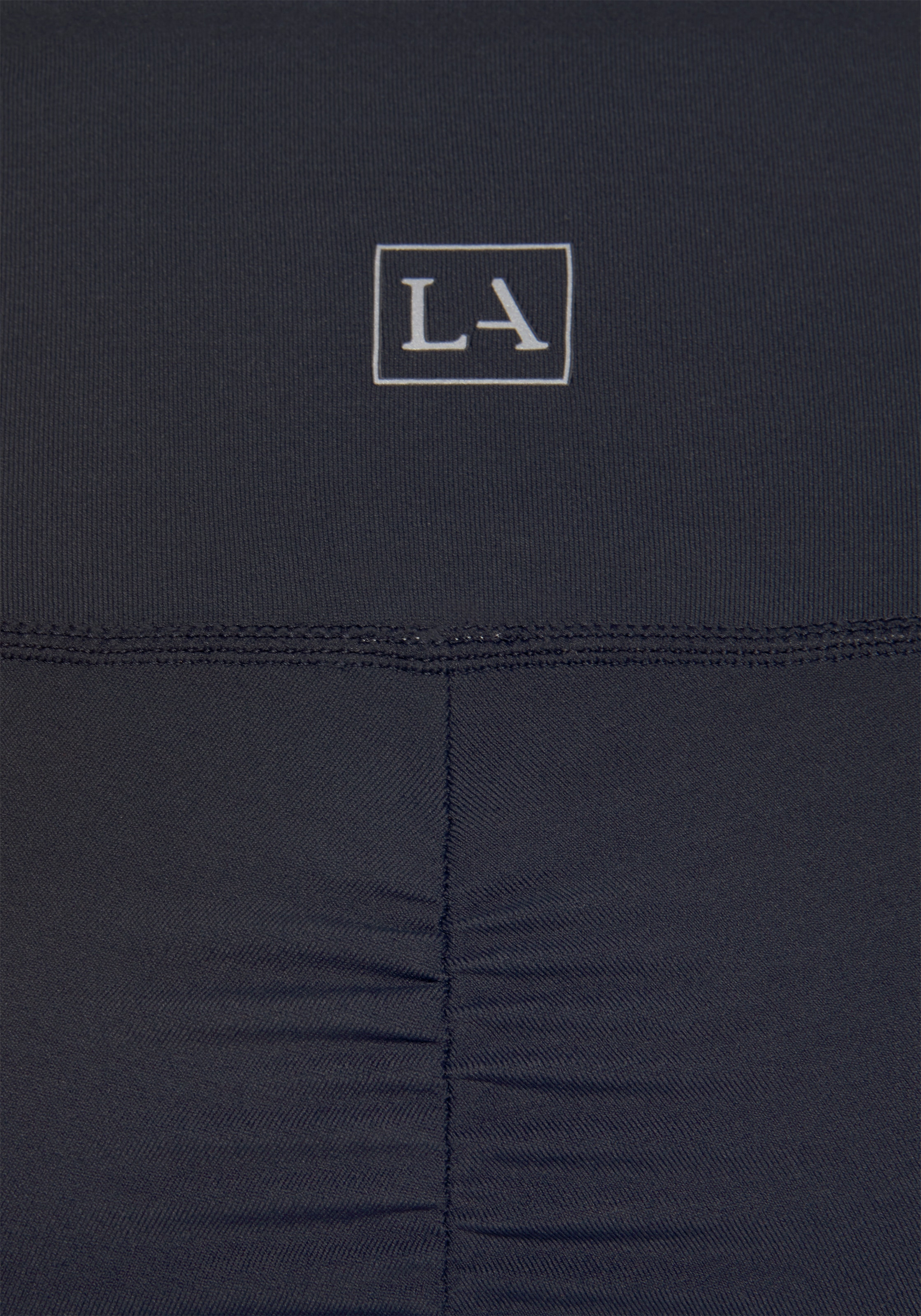 LASCANA ACTIVE Radlerhose, mit kleiner Raffung