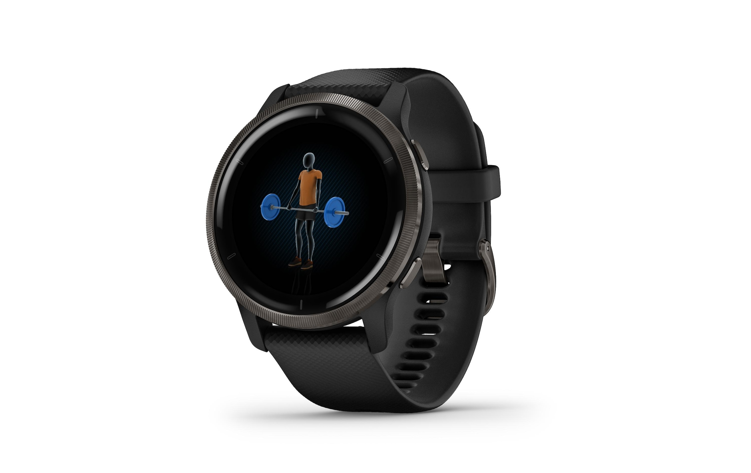 Garmin Sportuhr »Venu 2«, ANT+, Bluetooth, WLAN