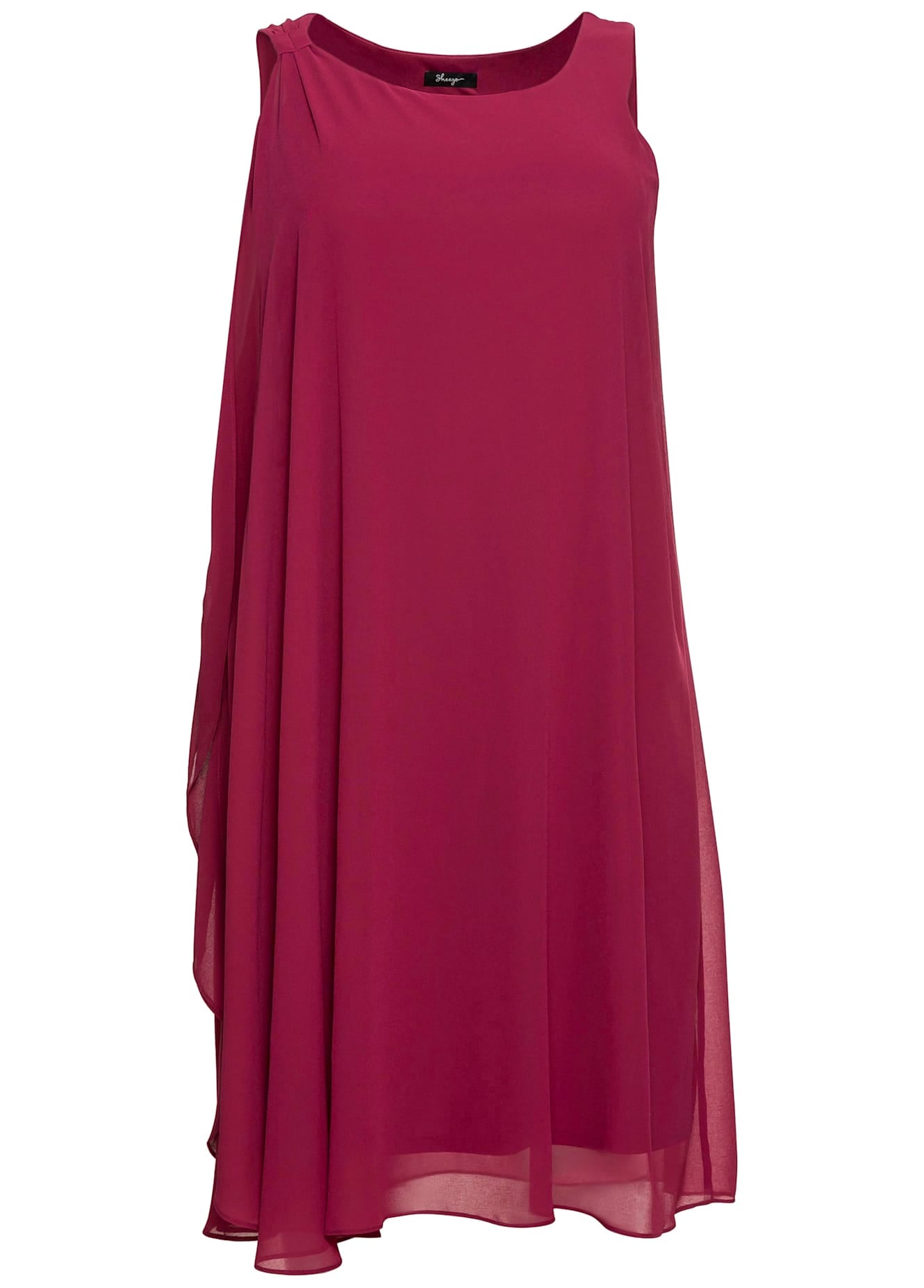 Sheego Chiffonkleid »Kleid«