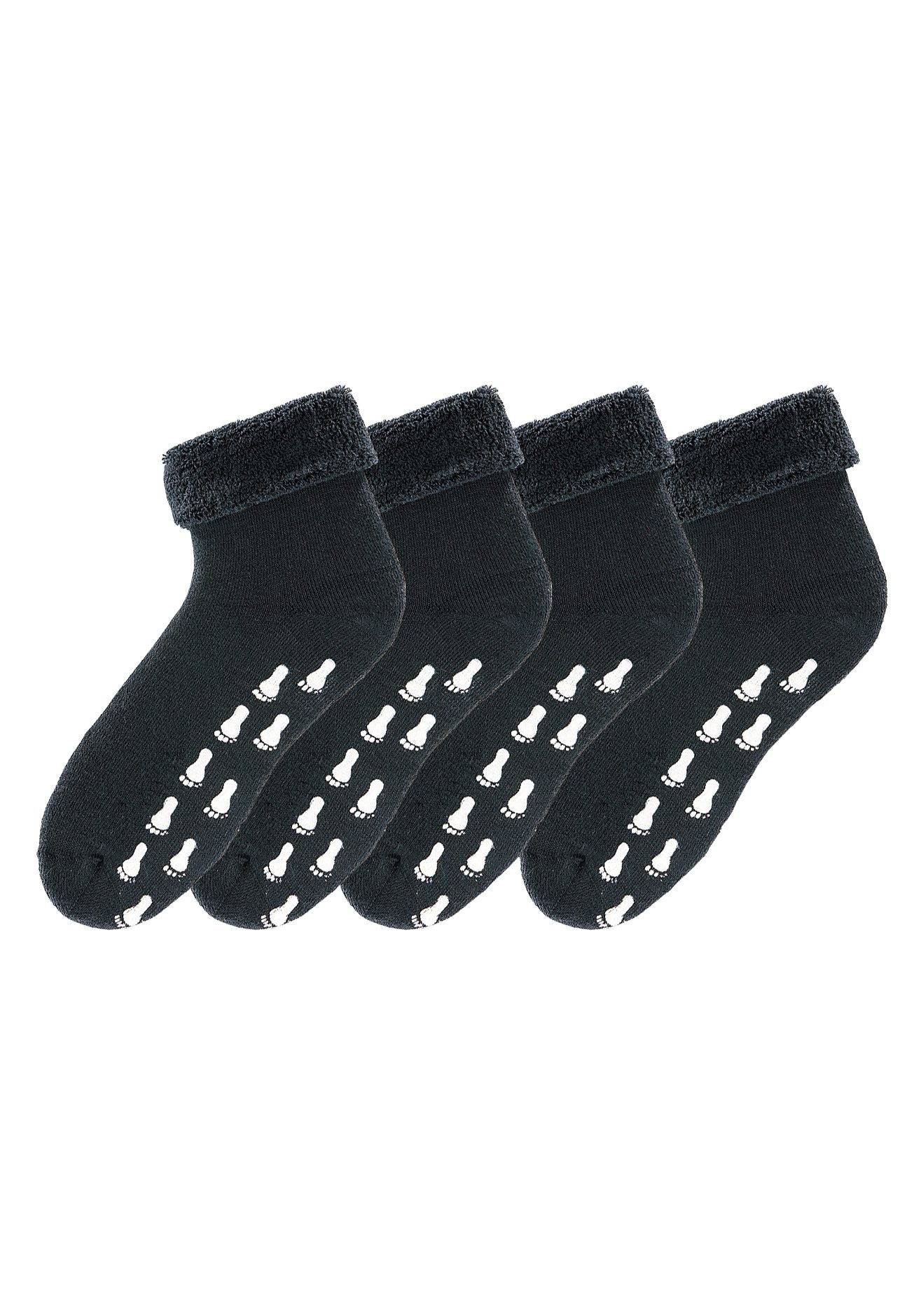 bei ♕ mit in online bestellen Vollfrottee ABS-Socken, (4 und Go Jelmoli-Versand Paar), Schweiz Antirutschsohle