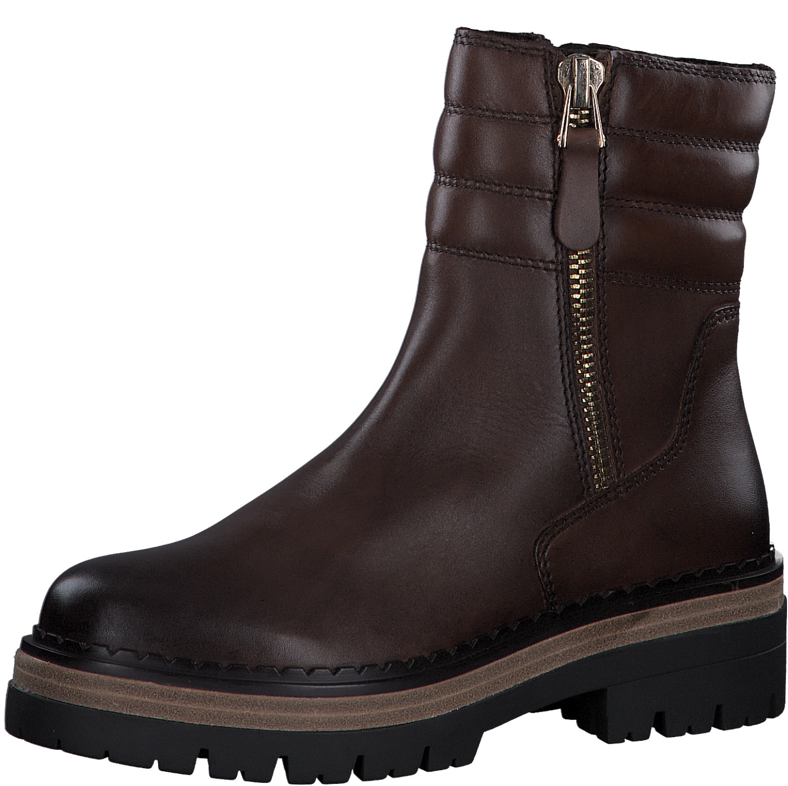 Winterstiefelette, mit Aussenreissverschluss
