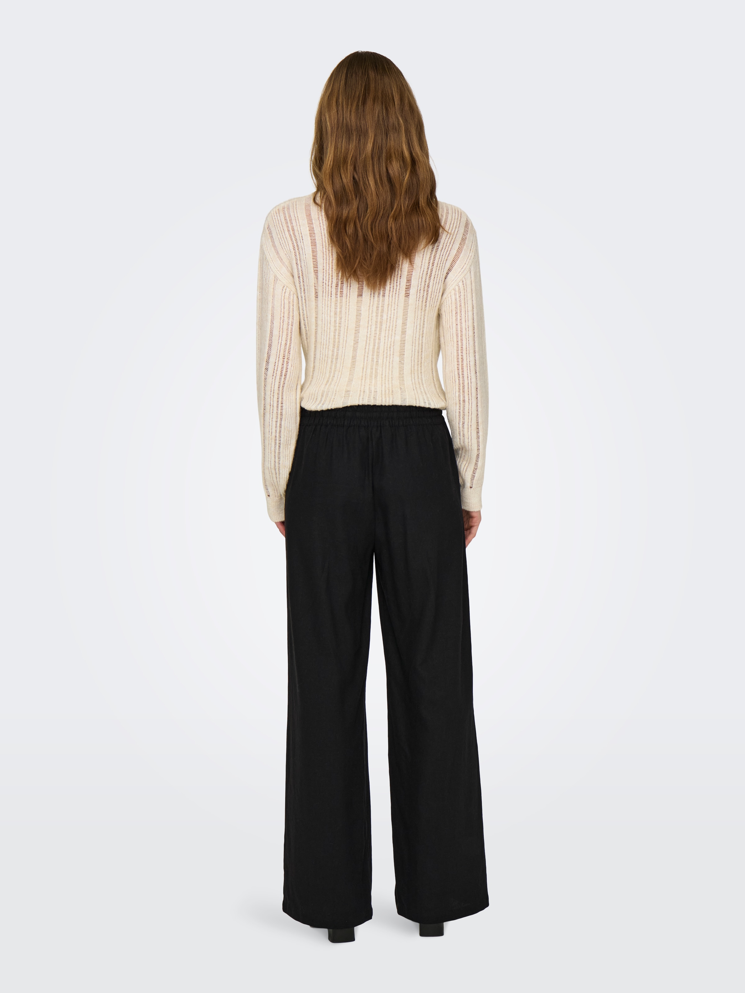 JDY Leinenhose »JDYSAY LINEN HW WIDE PANT WVN NOOS«