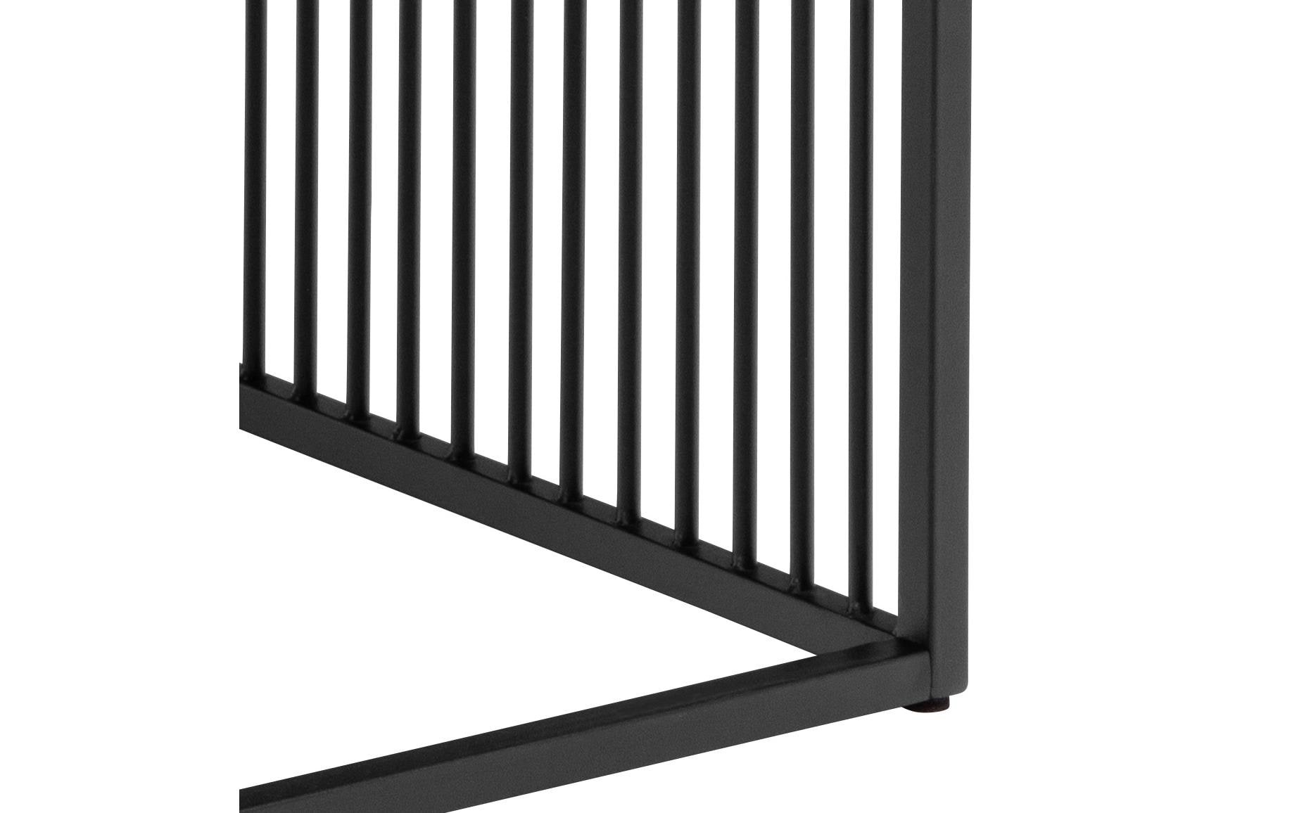 AC Design Beistelltisch »Strington 120 x 60 x 42 cm, Braun/Schwarz«