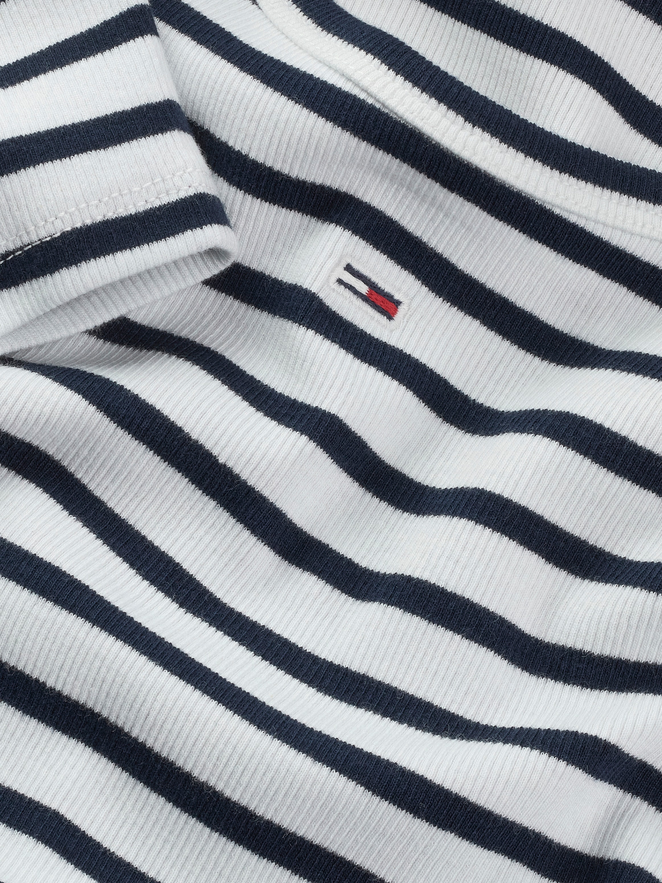 Tommy Jeans Curve T-Shirt »Slim Essential Rib«, Grosse Grössen