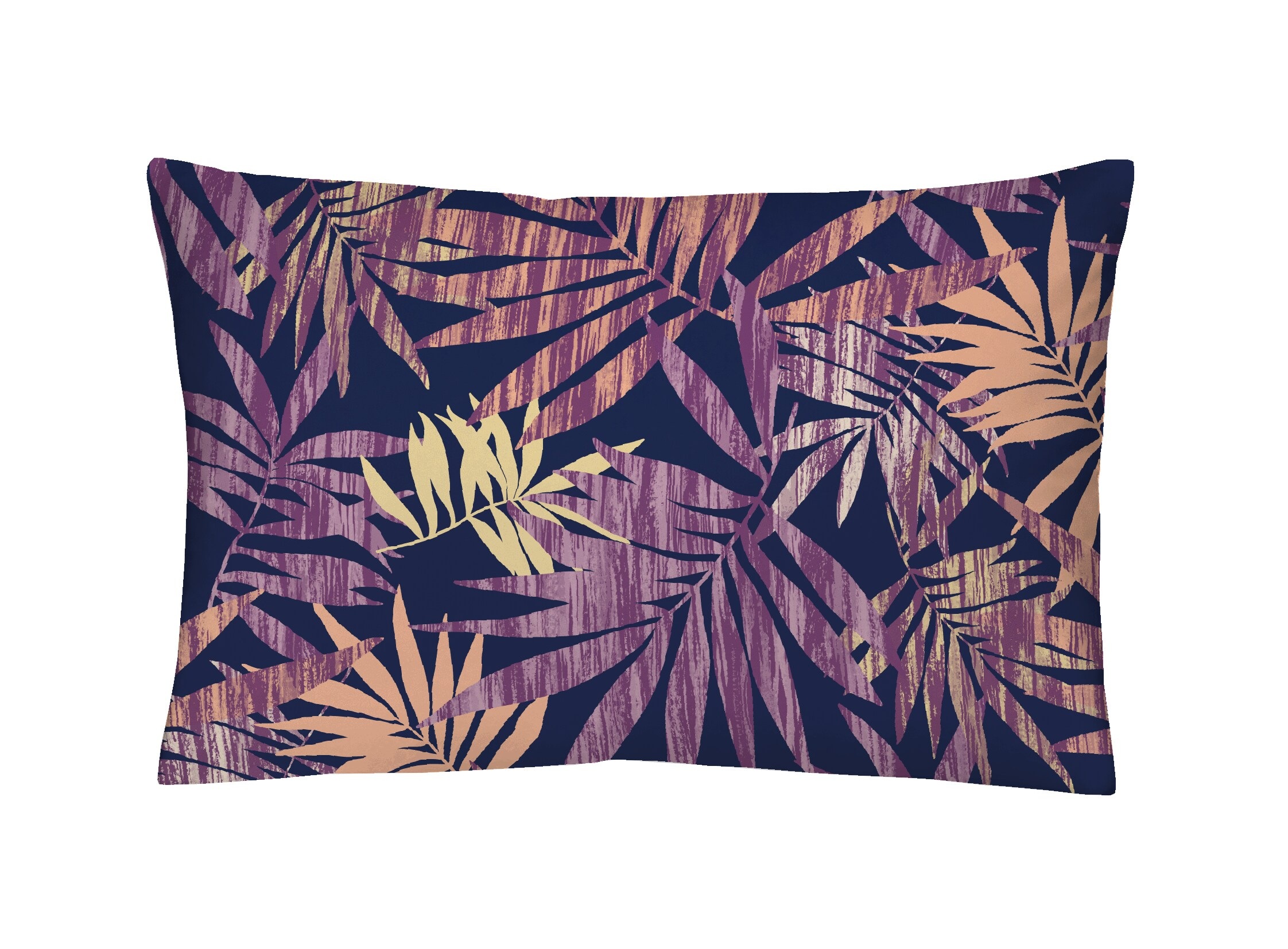 HOME FASHION Kissenbezug »Palmas, 100 % Microfaser«, (1 St.)