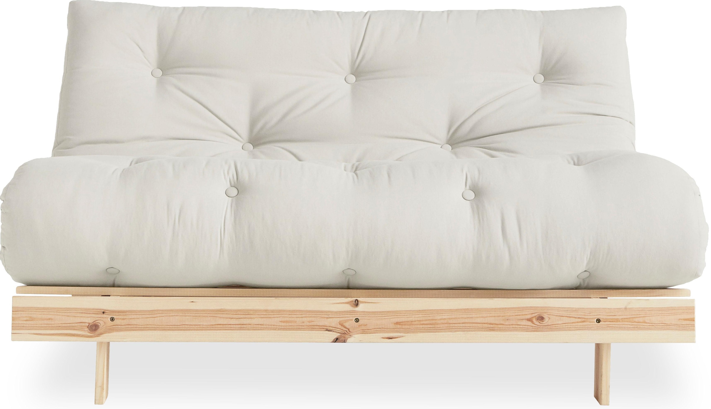Karup Design Daybett »Roots Schlafsofa, Gästebett, Sofa inkl. Futonmatratze«, Liegefläche 90/140/160 x200 cm, FSC® zertifizierte Kiefer