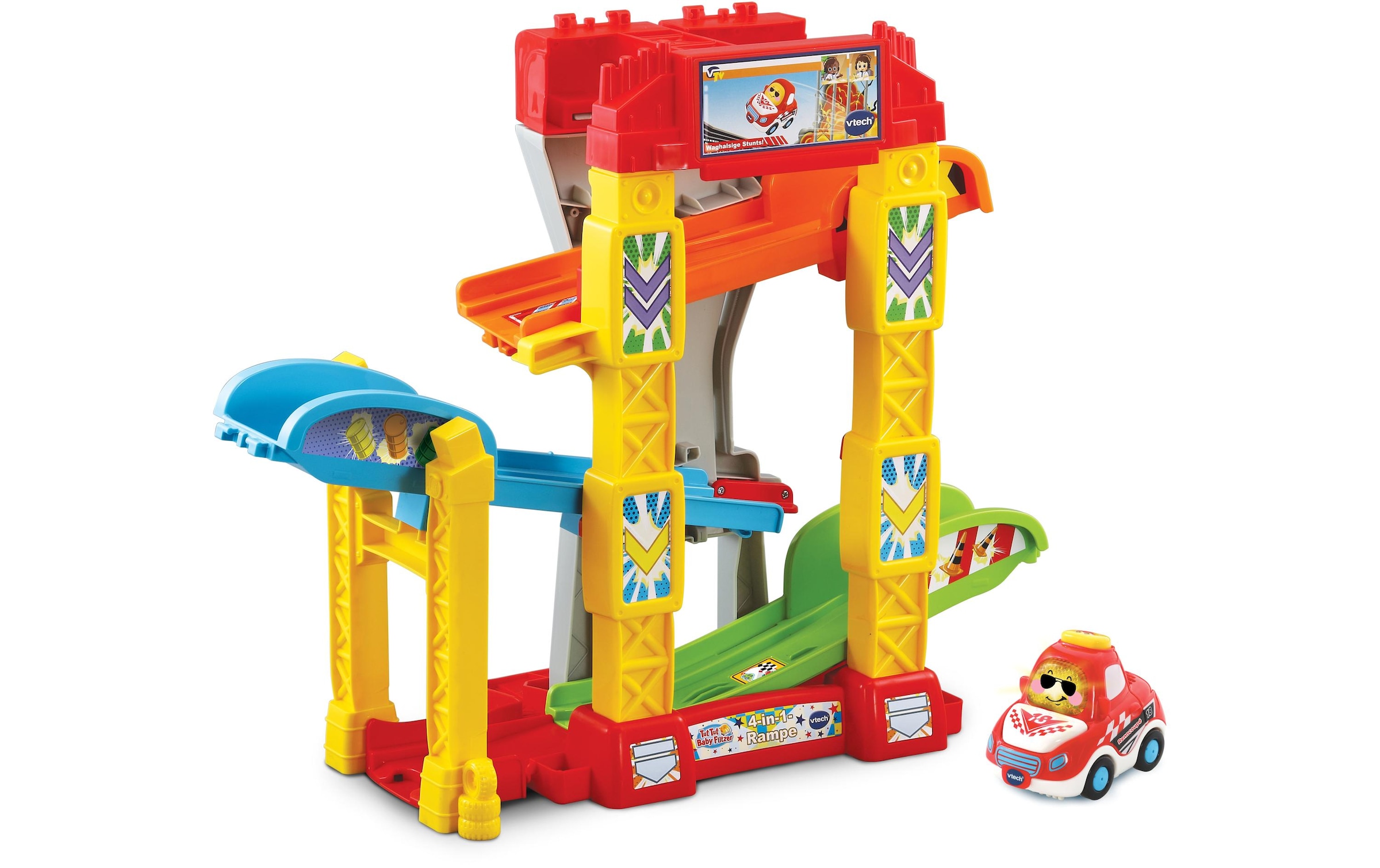 Vtech® Lernspielzeug »Tut Tut 4-in-1-Rampe«