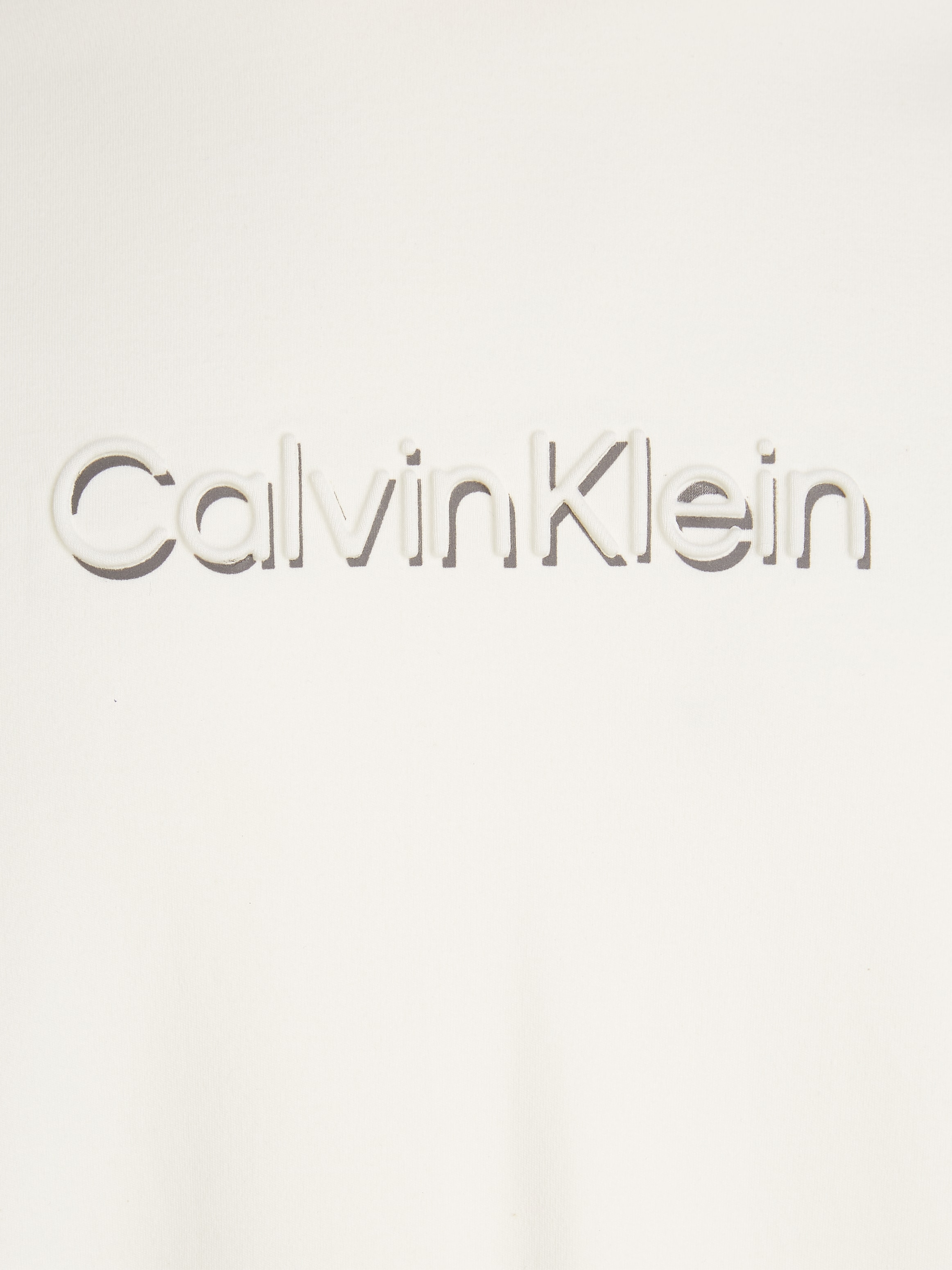 Calvin Klein T-Shirt »SHADOW EMBOSSED LOGO T-SHIRT«, mit Logoschriftzug