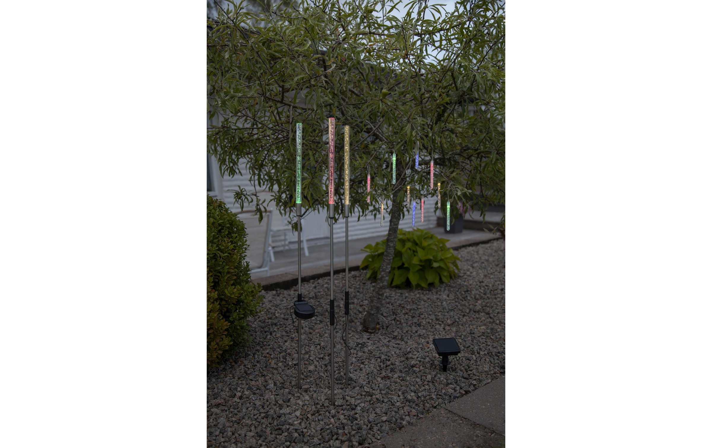 Parforce Traditional Hunting Gartenleuchte »Solar Decoration Bubbly 3-pin«