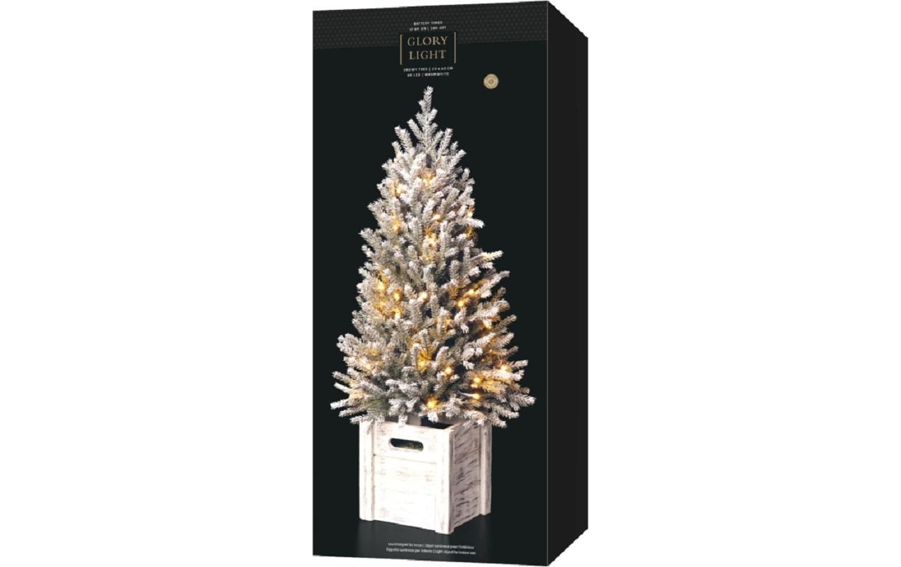 STT Künstlicher Weihnachtsbaum »Snowy Tree klein«, Timerfunktion