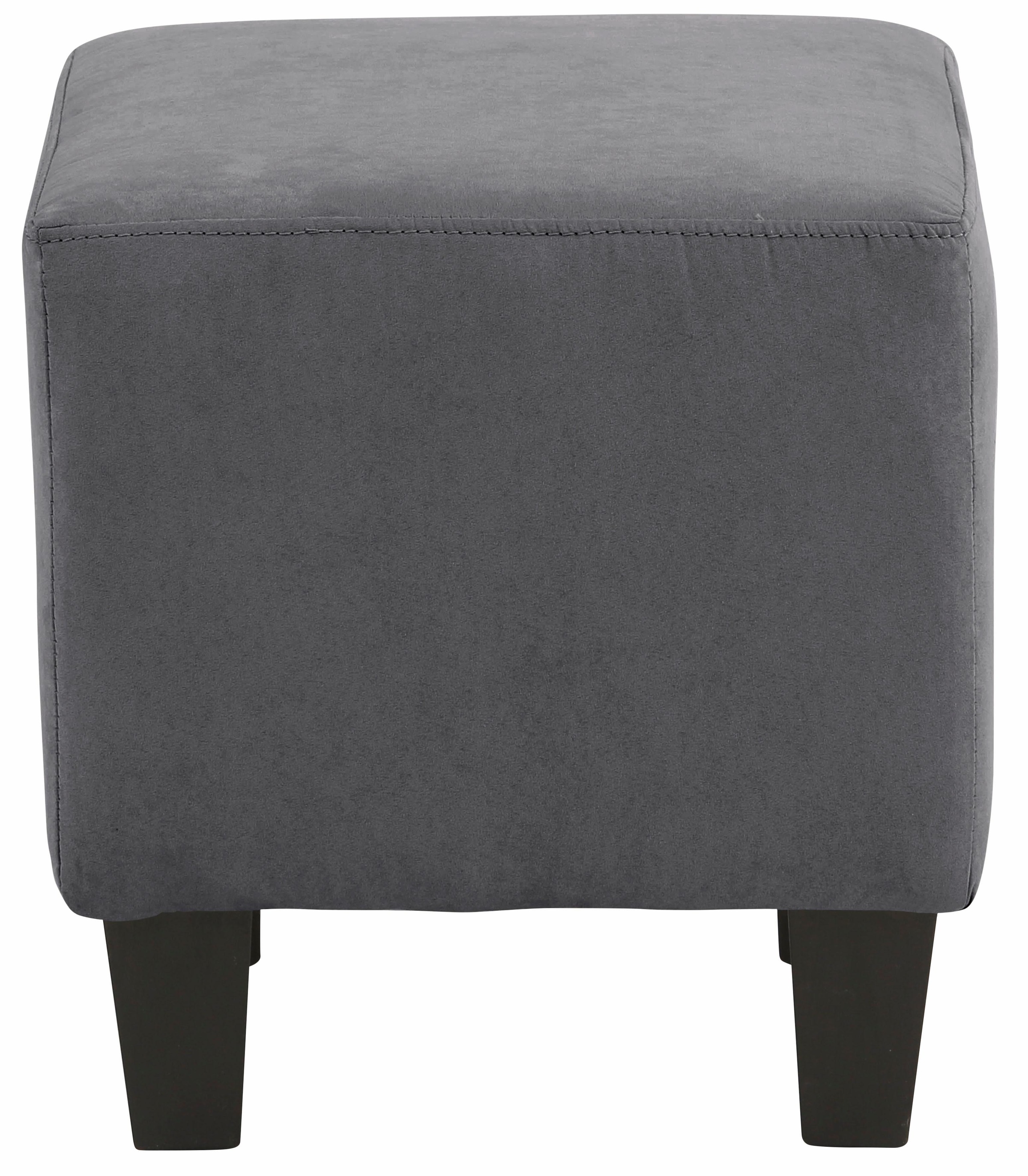 Home affaire Ohrensessel »Chilly, Sessel mit Hocker und Federkern-Polsterung,«, (Set, 2 St., bestehend aus Sessel und Hocker), in Cord und Microfaser-Bezug, Unser Dauertiefpreis