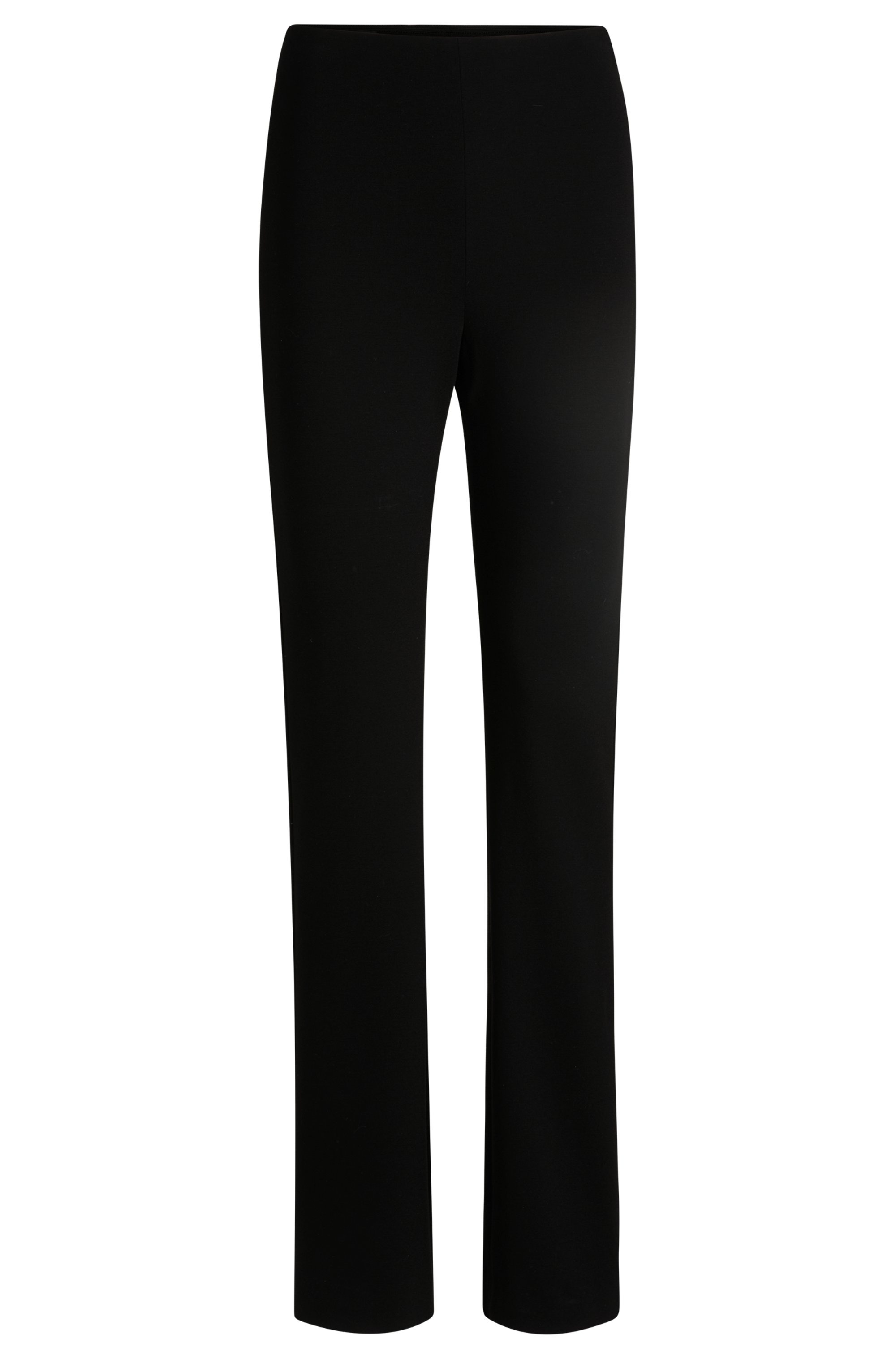 BOSS ORANGE Webhose »Taboot Premium Damenmode«, mit seitlichem Reissverschluss, flared Form, Milano Qualität Loungewear