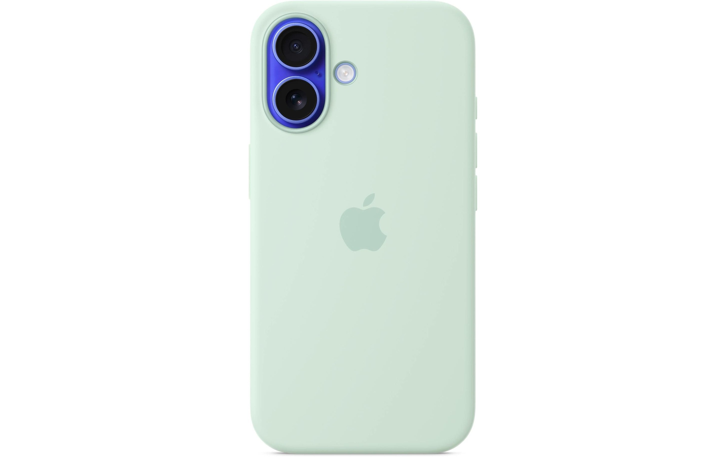 Apple Smartphone Silikon Case mit MagSafe, iPhone 16, Aquamarin