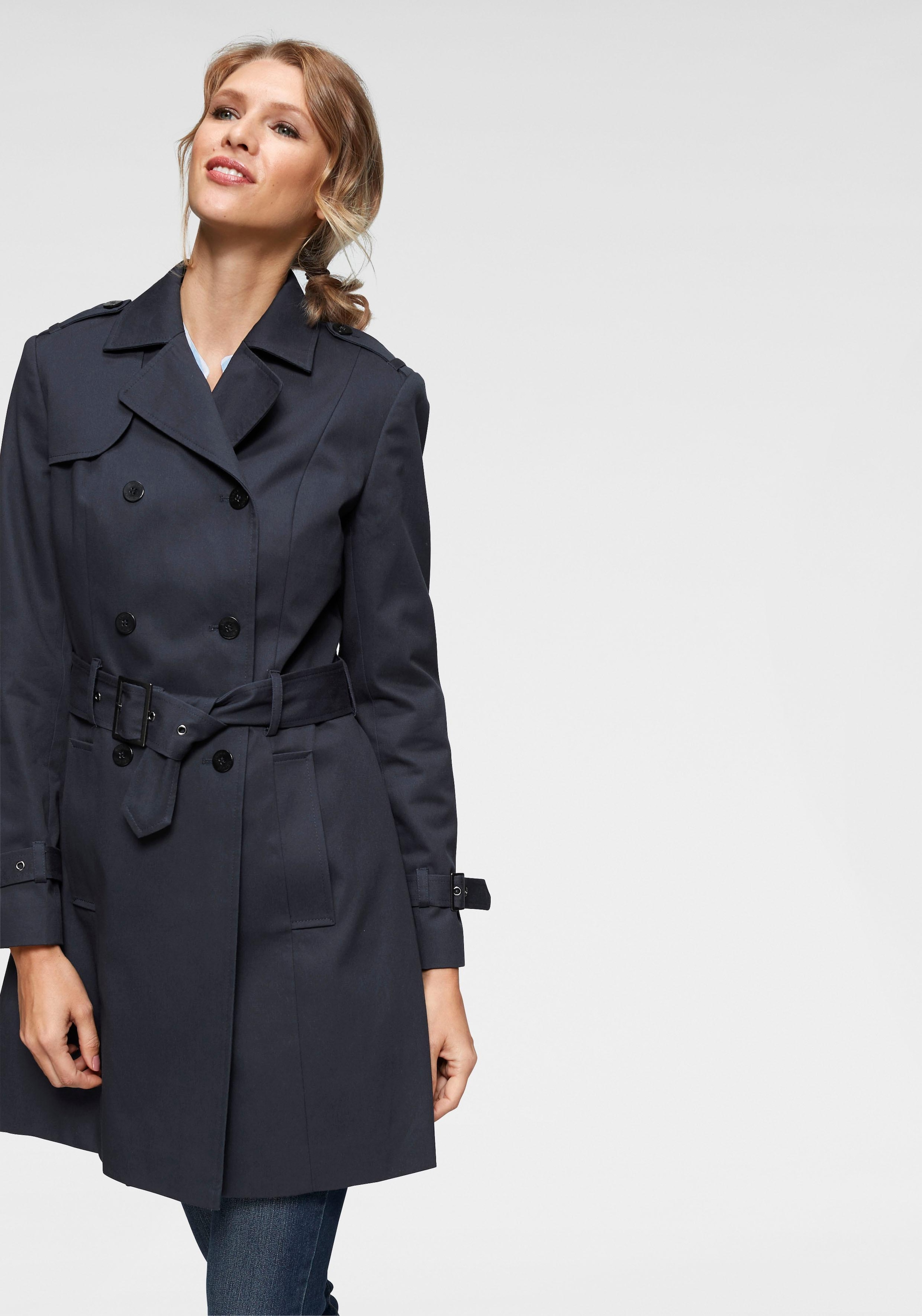 Aniston CASUAL Trenchcoat, mit Gürtel zum Regulieren online bestellen |  Jelmoli-Versand