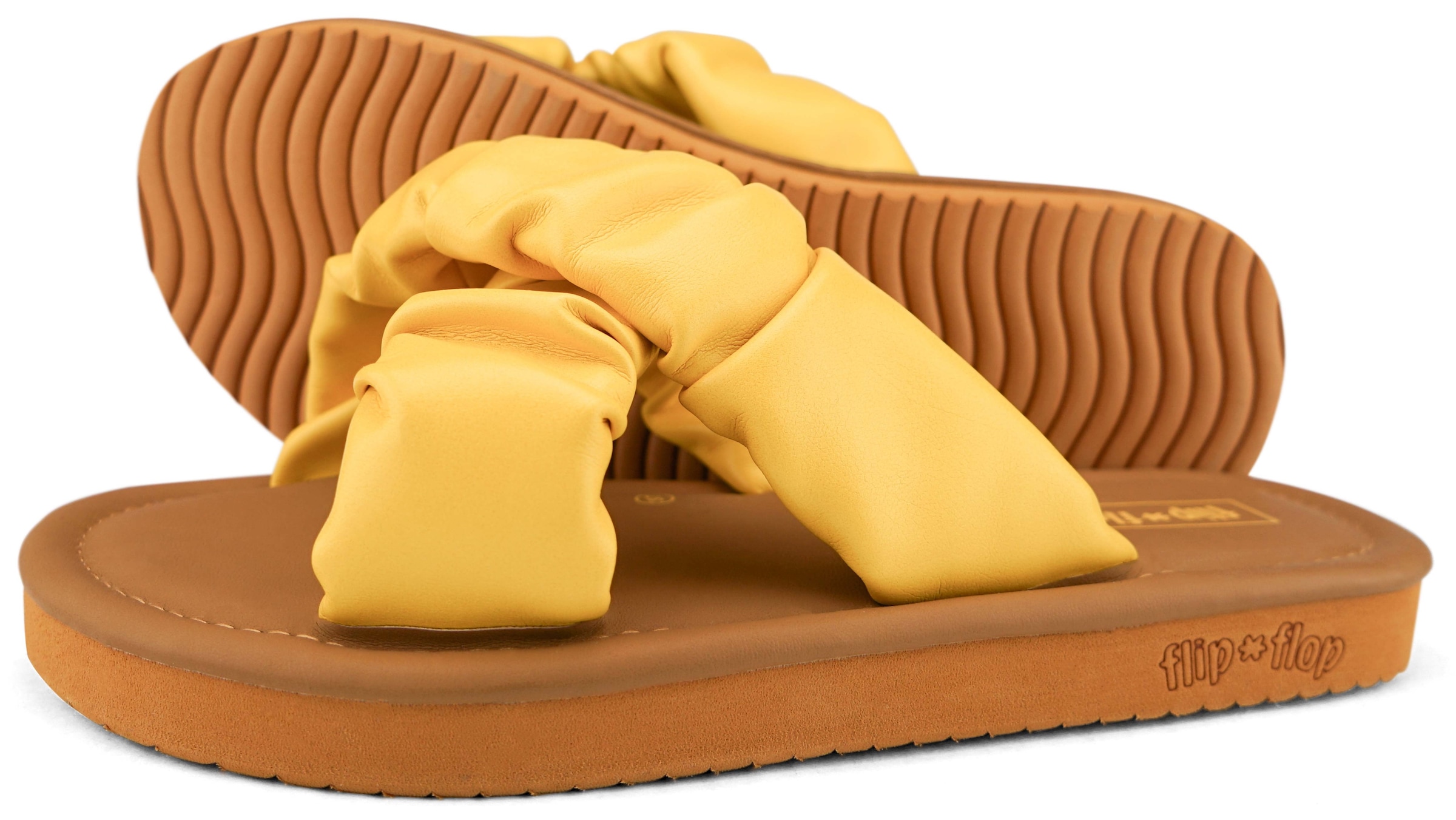 Flip Flop Pantolette »fauna*cross«, Sommerschuh, Schlappen mit gepaddeter Kreuzbandage