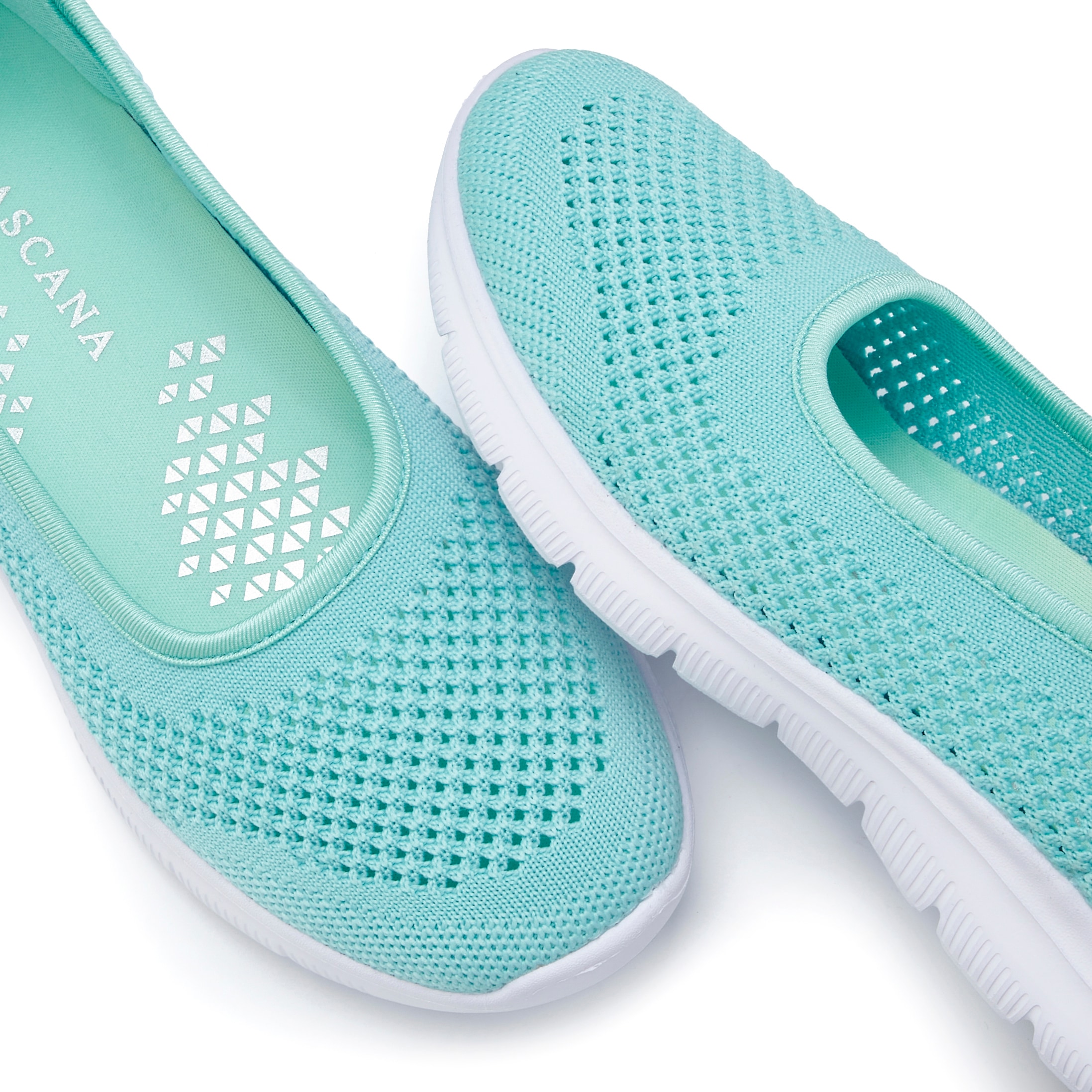 LASCANA Sneaker Ballerinas, ultraleichter Slipper, Slip-On-Sneaker, Freizeitschuh VEGAN