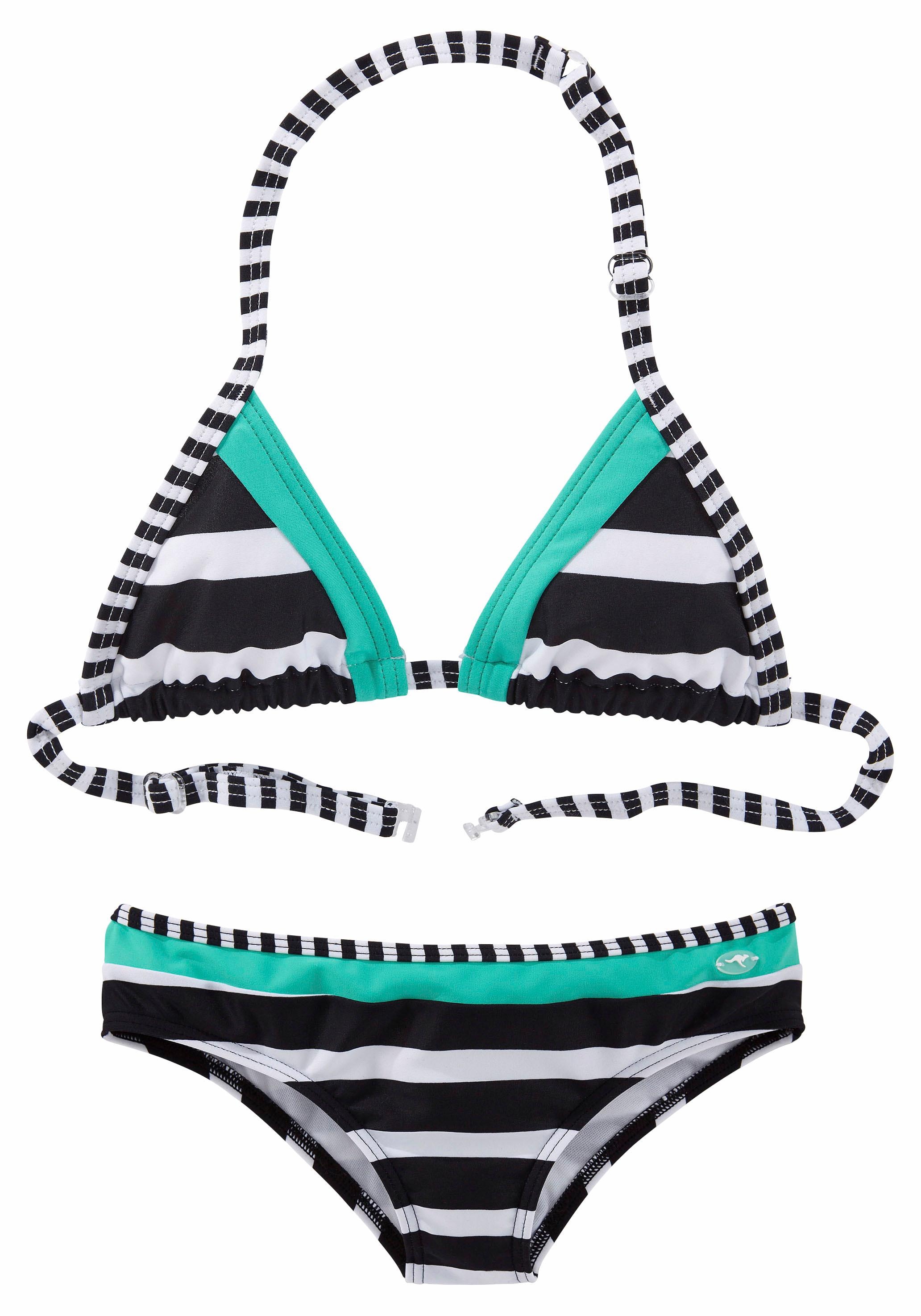 ✵ KangaROOS Triangel-Bikini »Anita ordern online Jelmoli-Versand mit Blockstreifen | Kids«